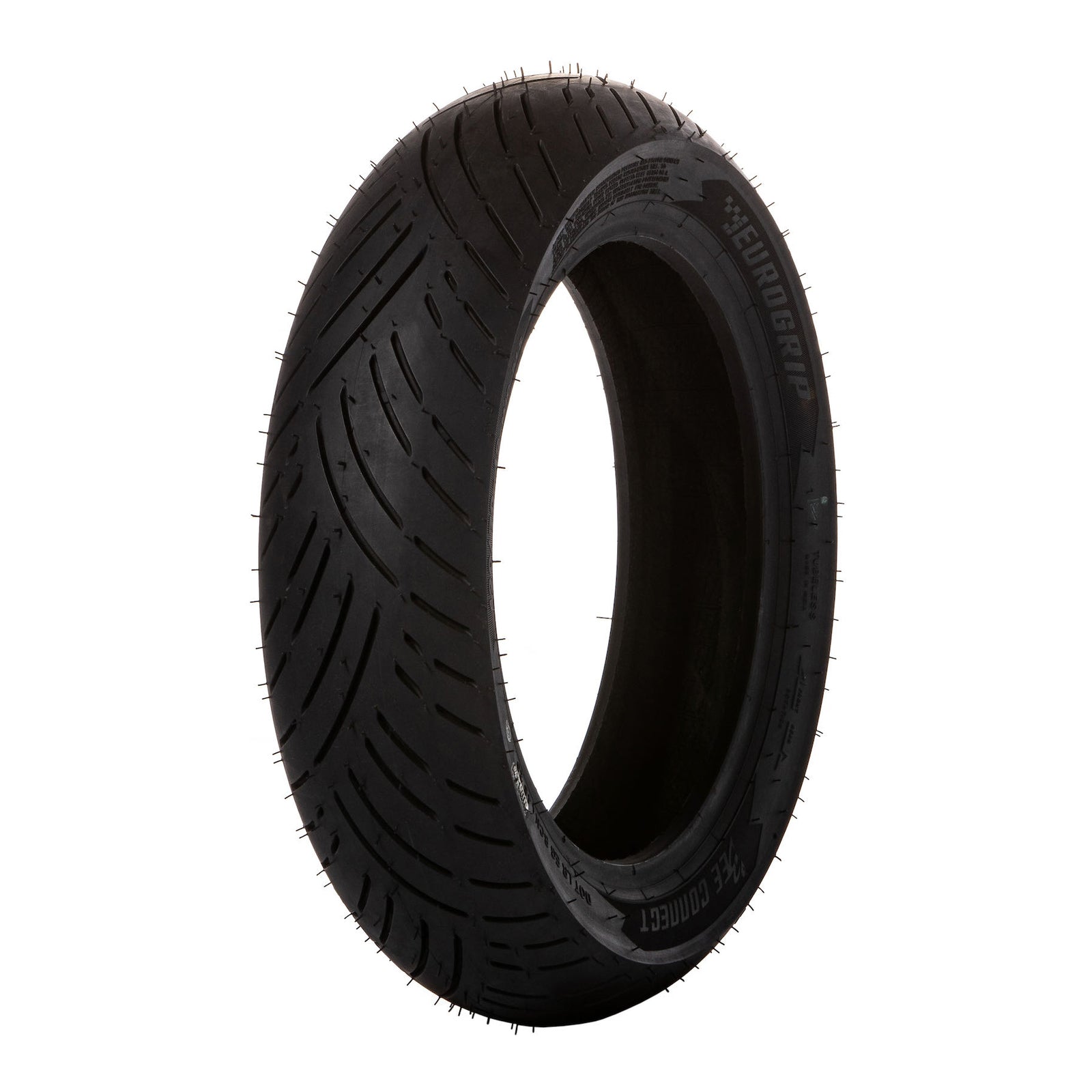 Eurogrip Bee Connect 130/70-12 Front / Rear Reinforced Tubeless Tyre (62P Rating
