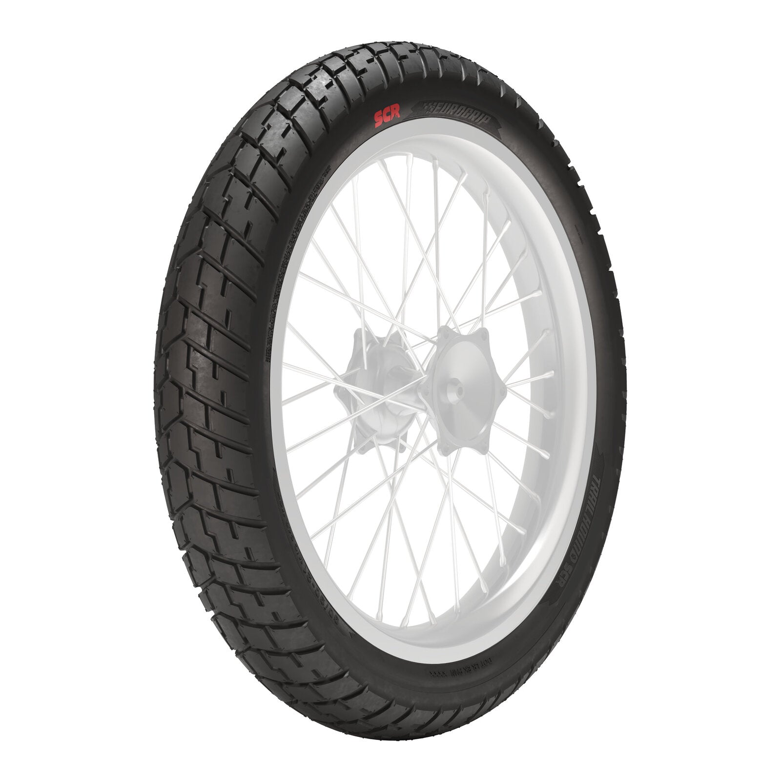 Eurogrip Trailhound SCR 120/90-17 Rear Tubeless Tyre (64S Rating)
