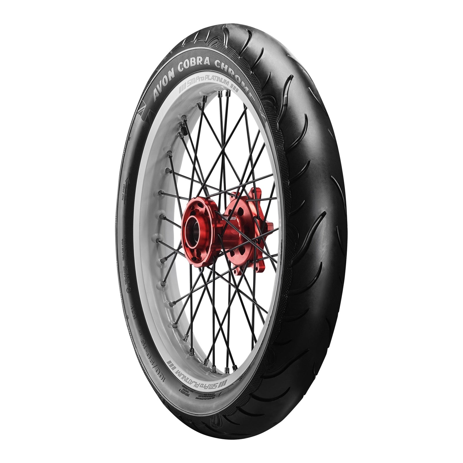 Avon Cobra Chrome 90/90-21 Front Tyre (54H Rating) AV91