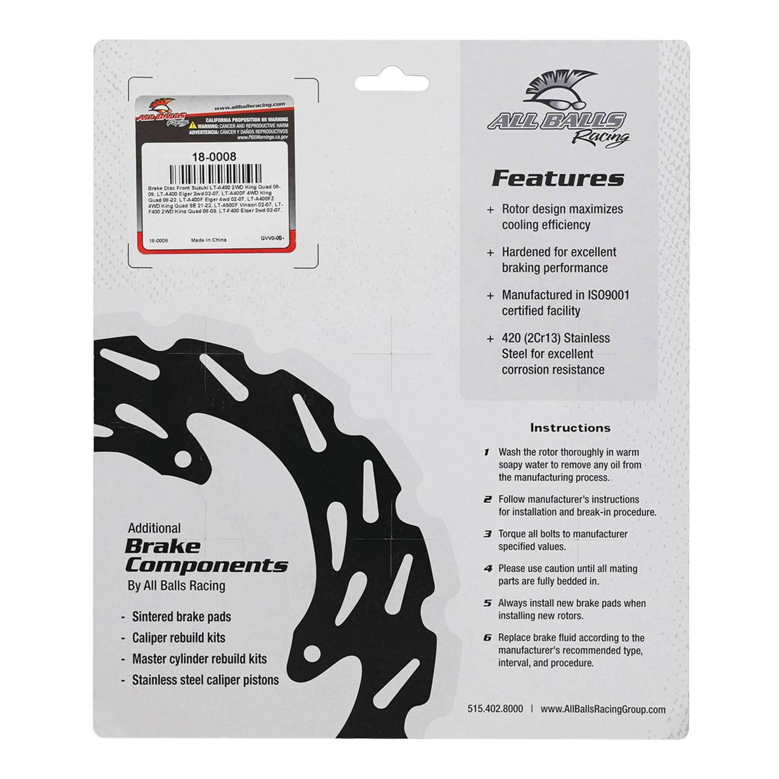 Brake Disc – 18-0008