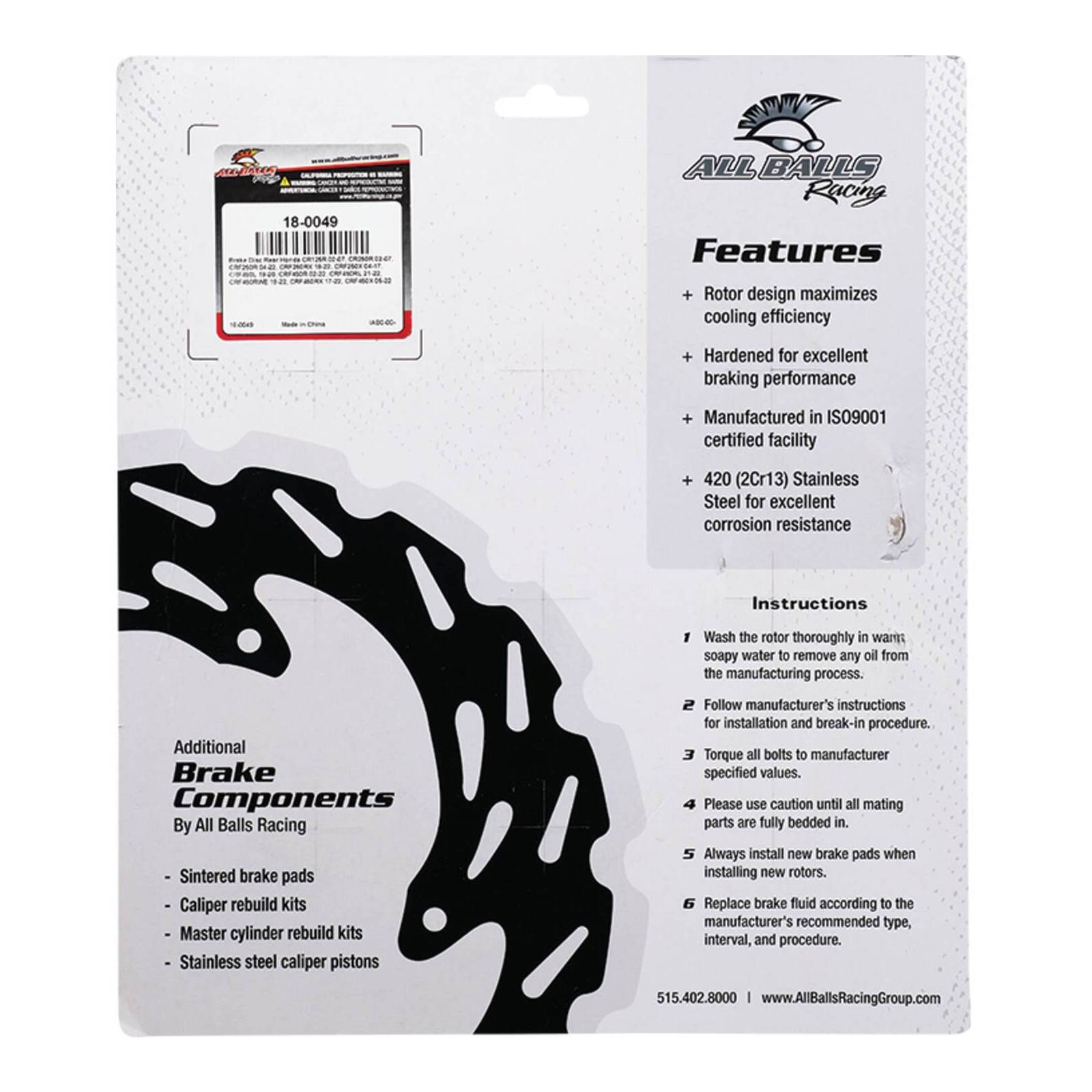 Brake Disc – 18-0049