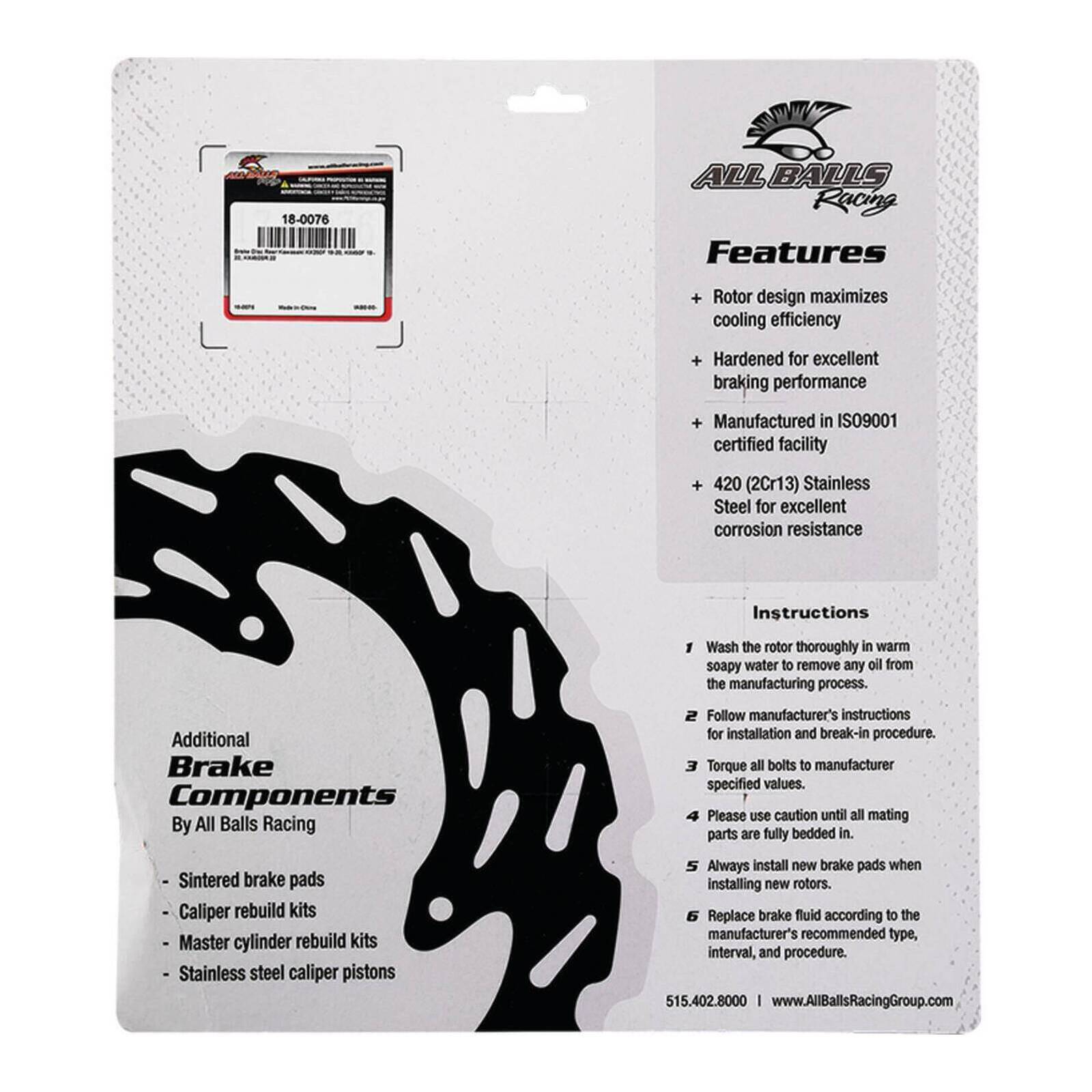 Brake Disc 18-0076
