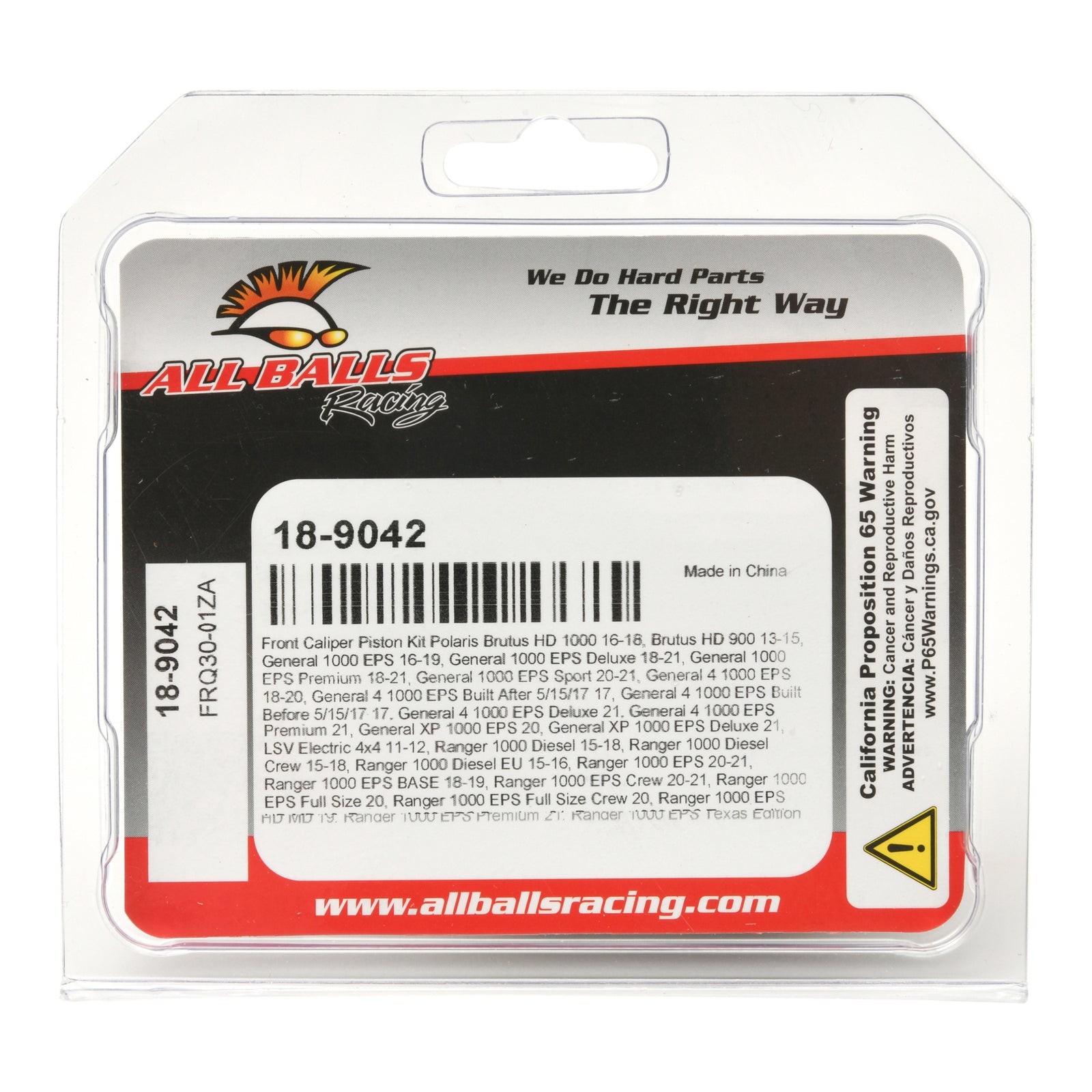 Front / Rear Caliper Piston Kit 18-9042