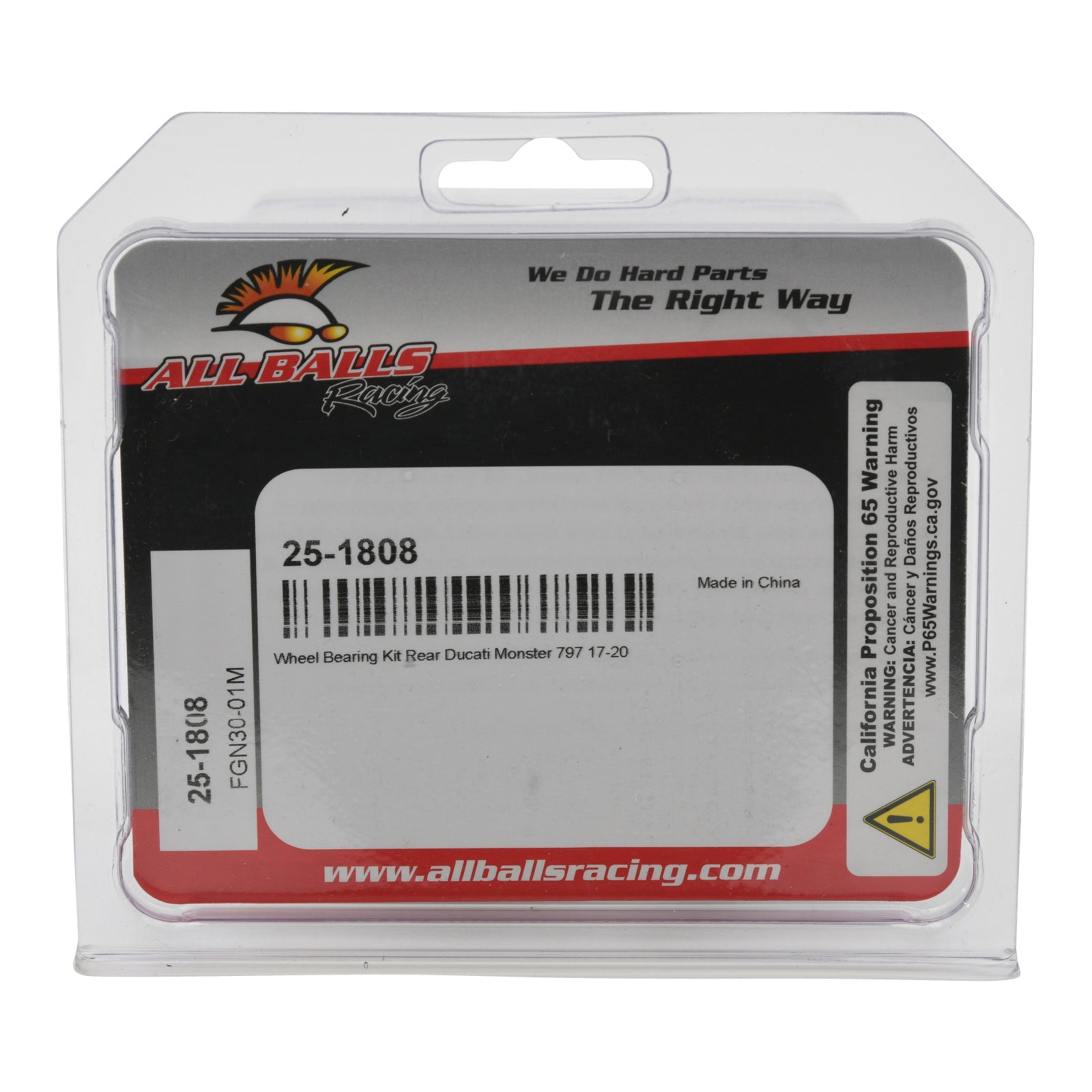 Wheel Bearing Kit Rear 25-1808