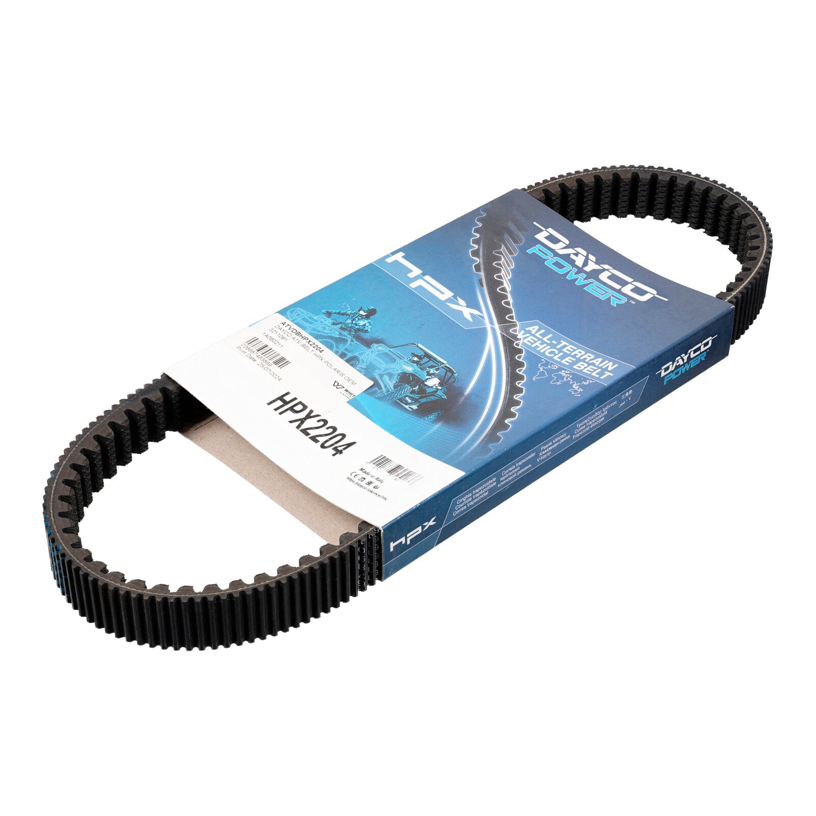 Dayco ATV Drive Belt HPX 500 EBS - HPX2204
