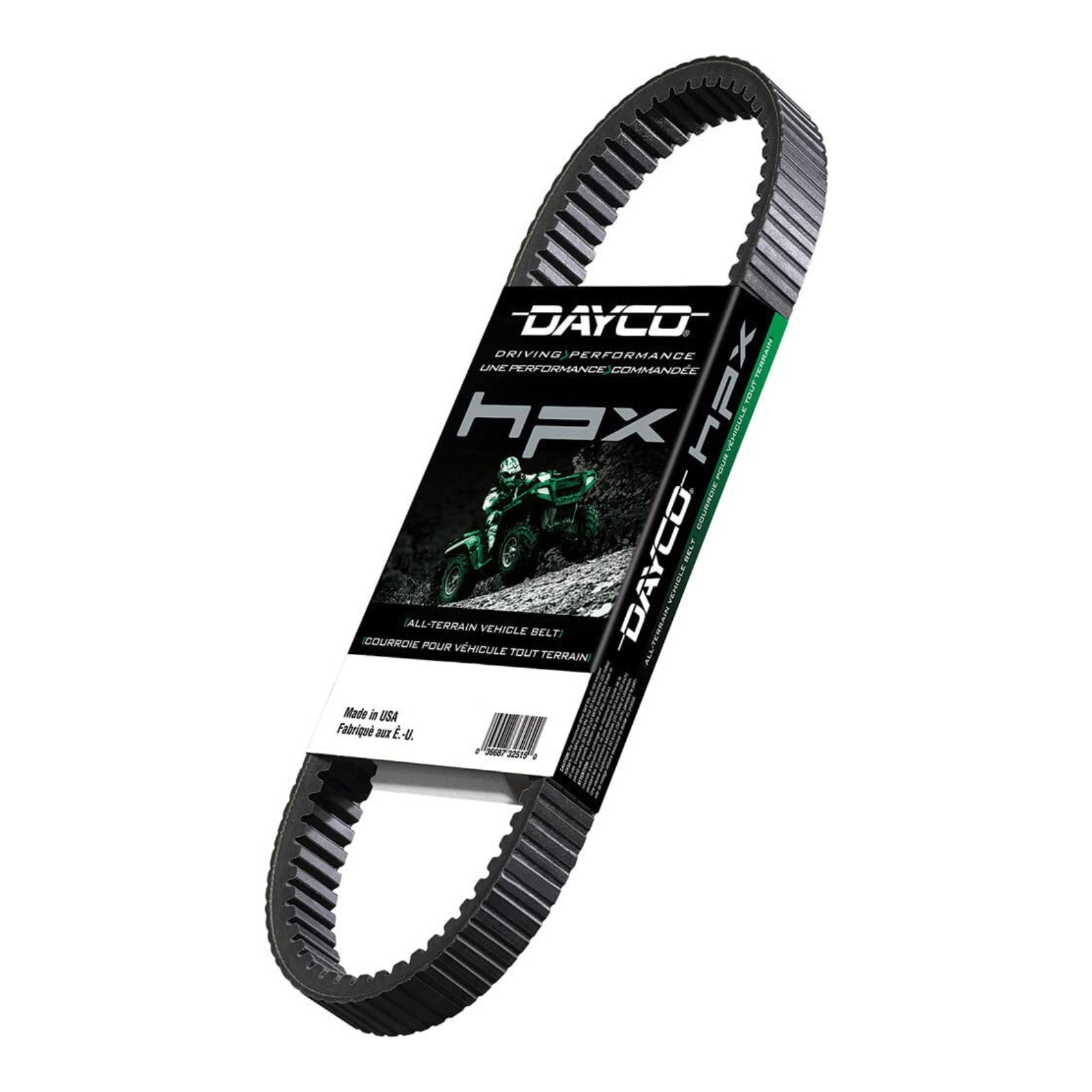 Dayco ATV Drive Belt HPX 32.0 X 922 - HPX2233