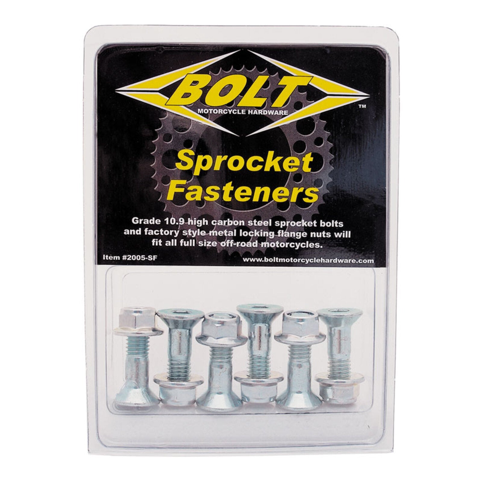 Bolt Hub-Savers Sprocket Bolts/Nuts CRF Style