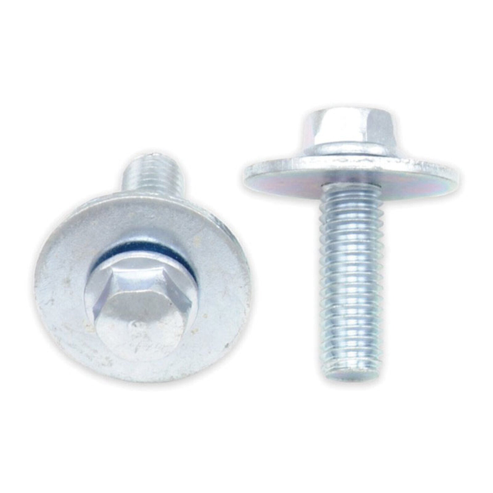 Bolt Flange Bolt with 16mm Washer 6x16mm (Pack of 10)