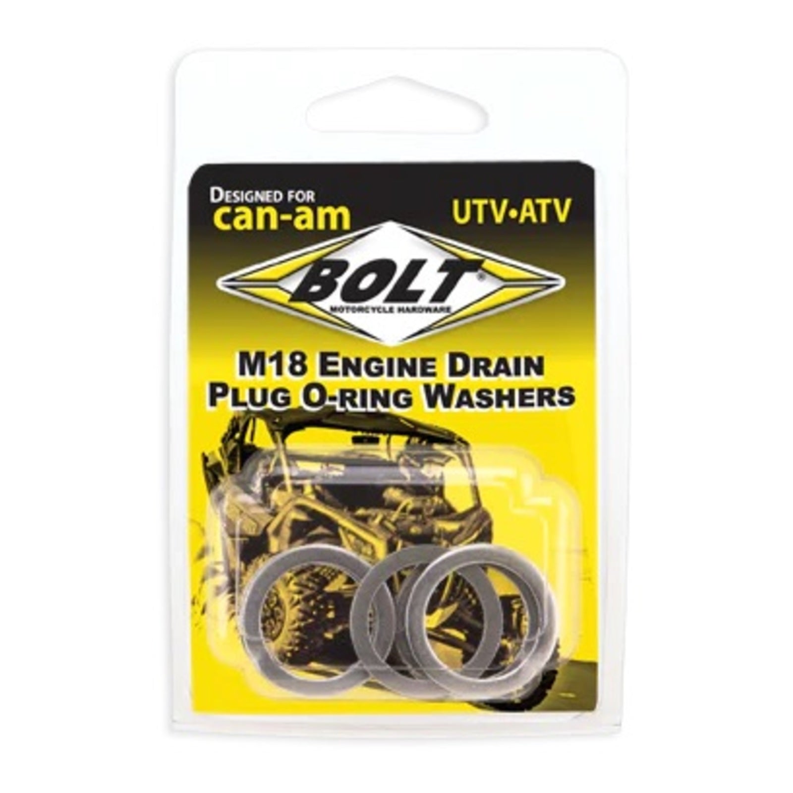 Bolt Can-Am Engine Drain Plug 12x24mm (5-pack)