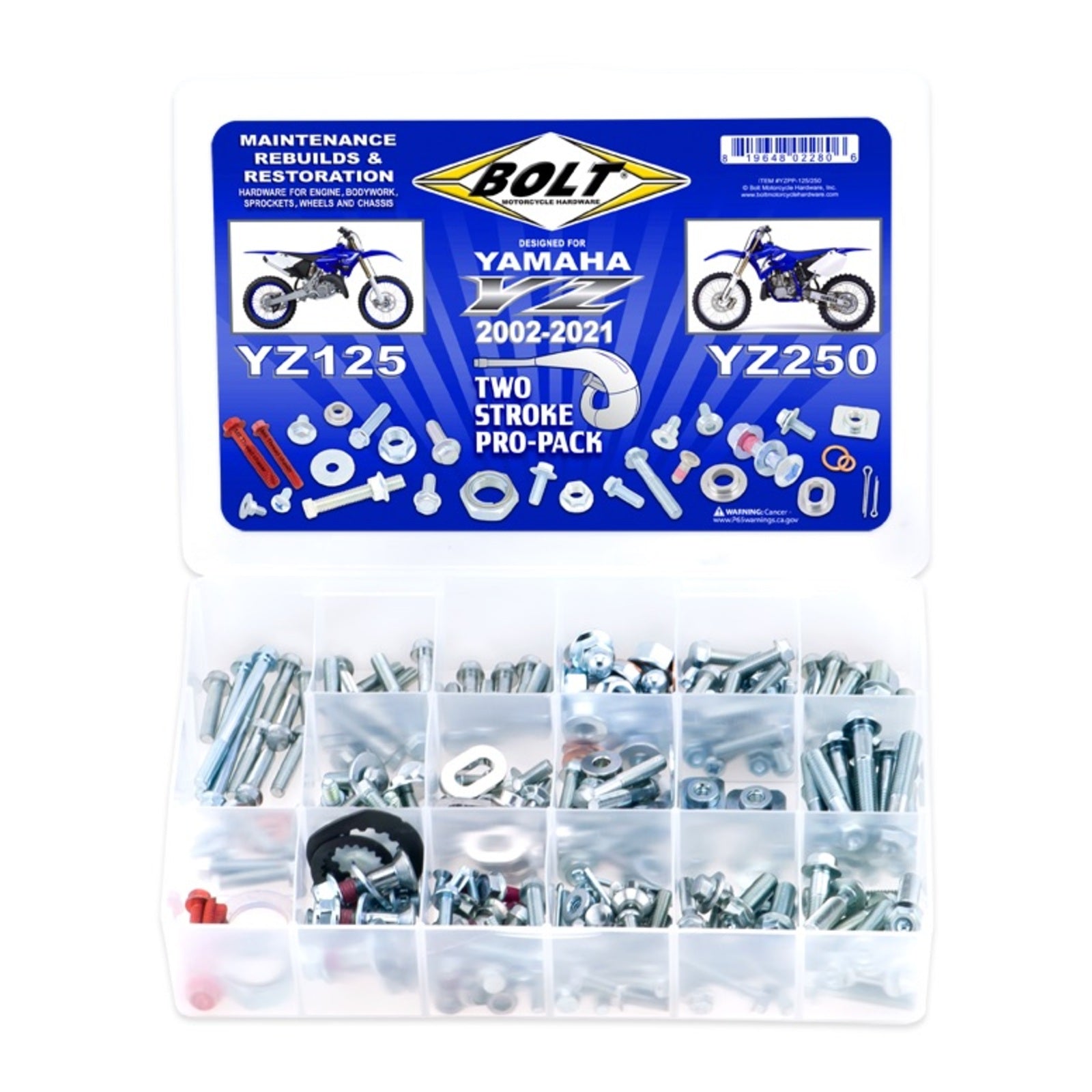 Bolt 2-Stroke Pro Pack for Yamaha YZ125/250 ('02-'21)