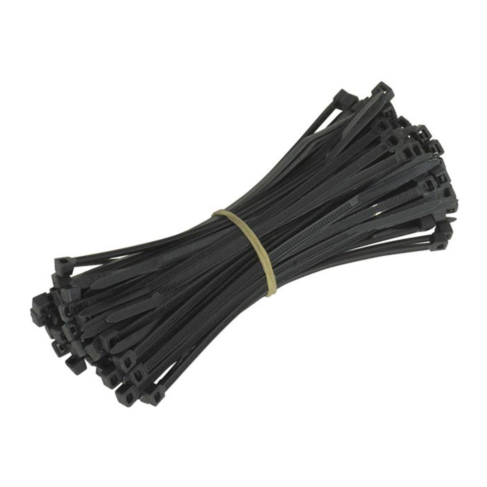 Whites Cable Ties 100 x 2.5mm (100/Bag) - Black