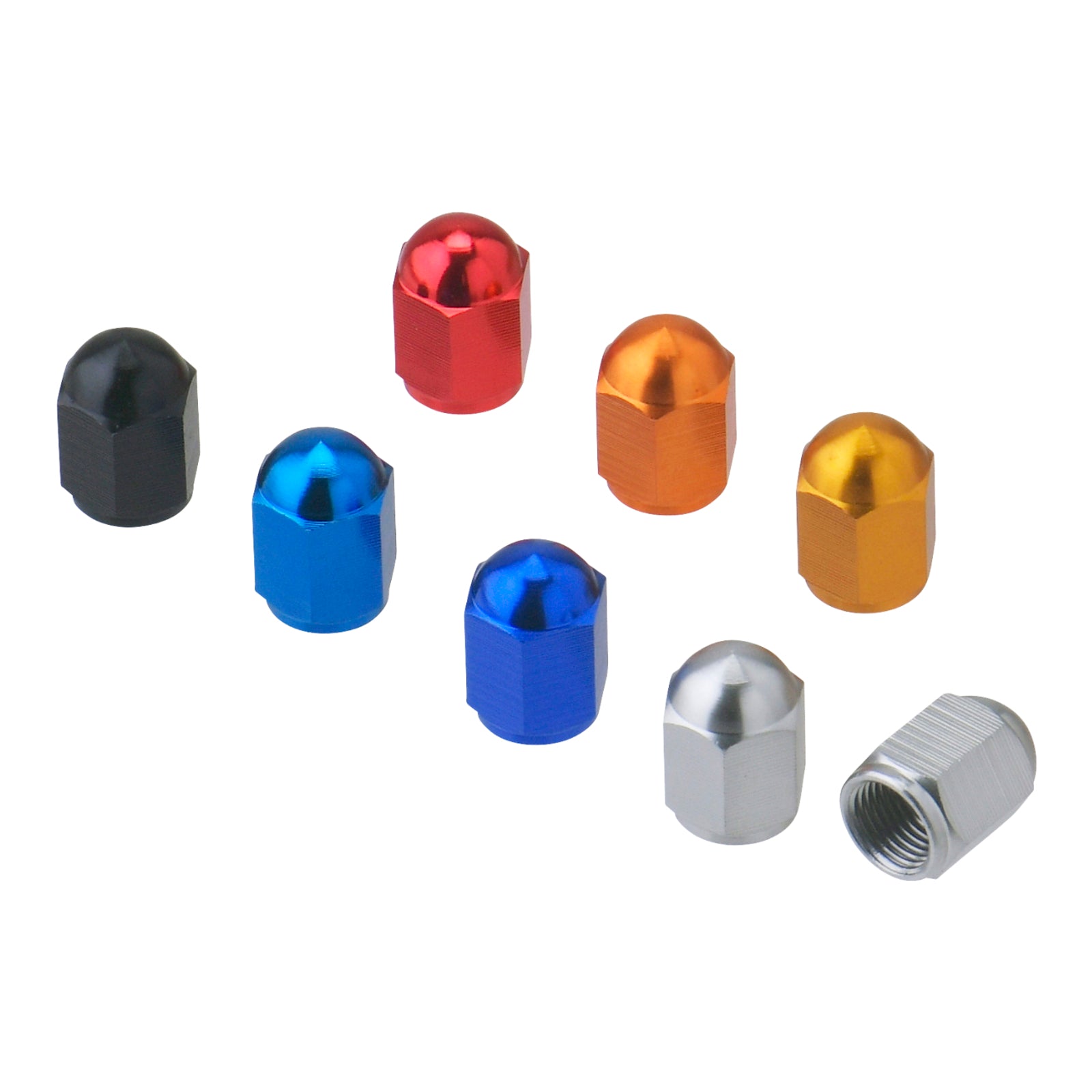 DRC Aluminium Valve Caps (2 Pack) - Gold