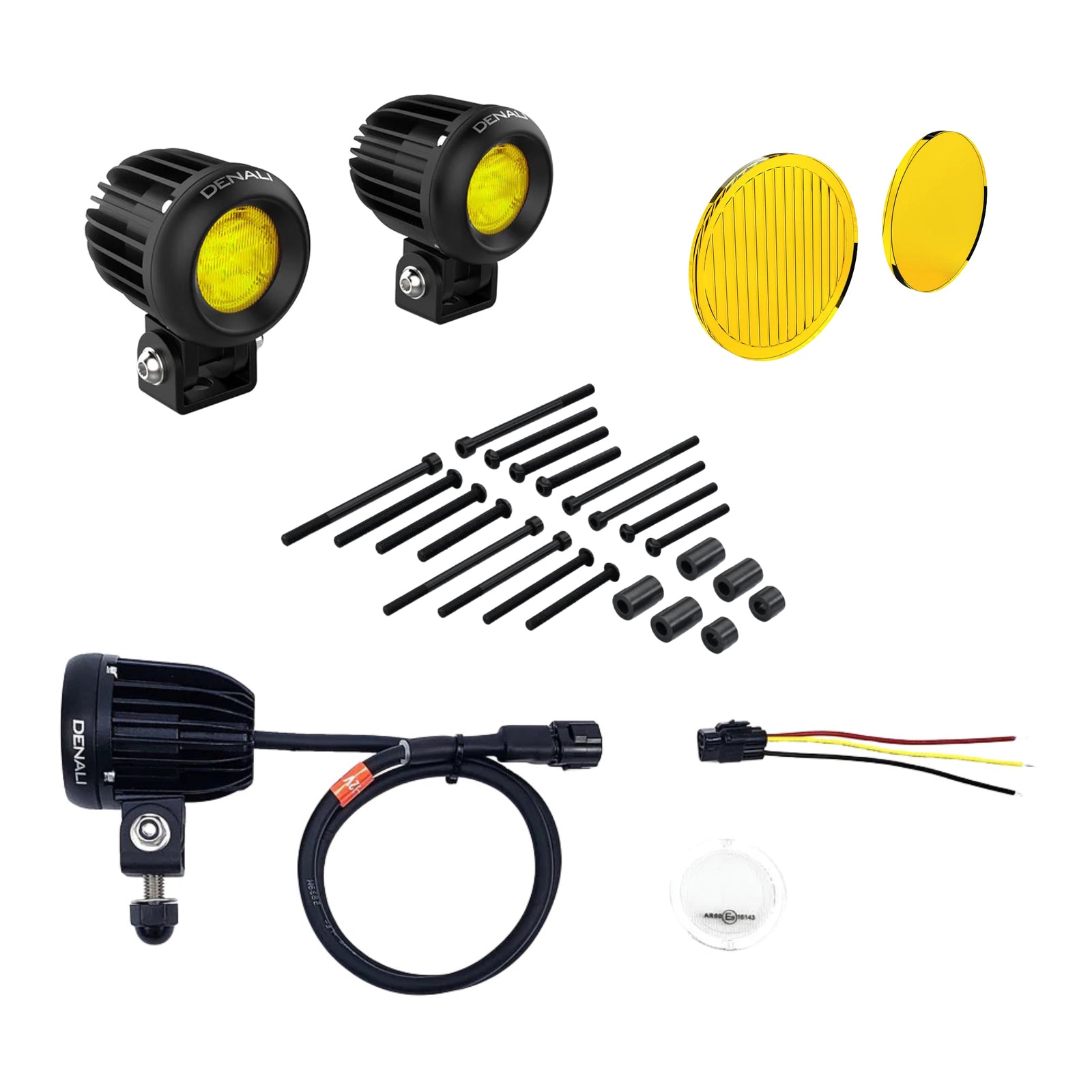 Denali D2 Light Kit Fender Mount - Universal