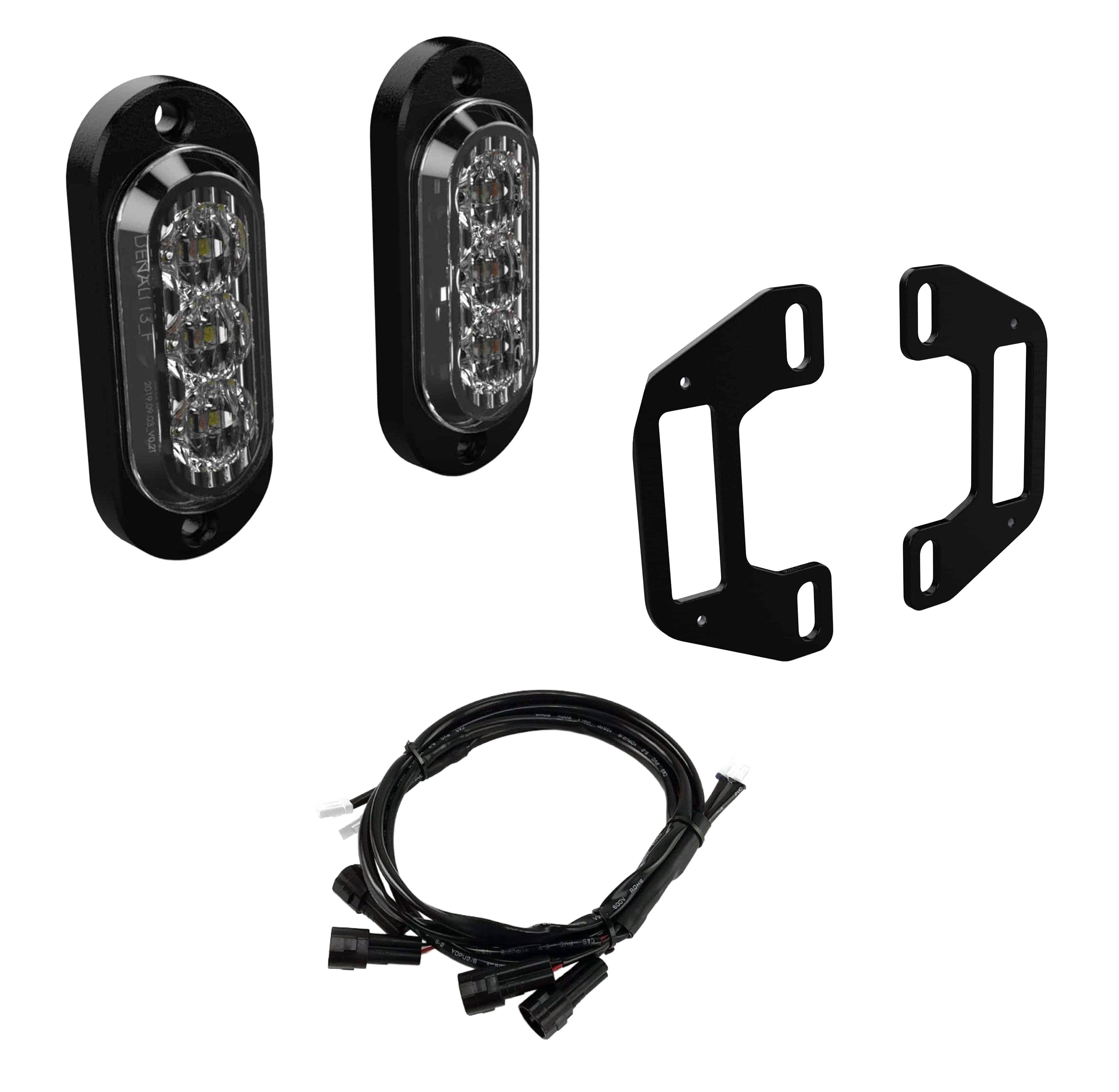 Denali T3 Rear Visibility Bundle - Yamaha Tenere 700