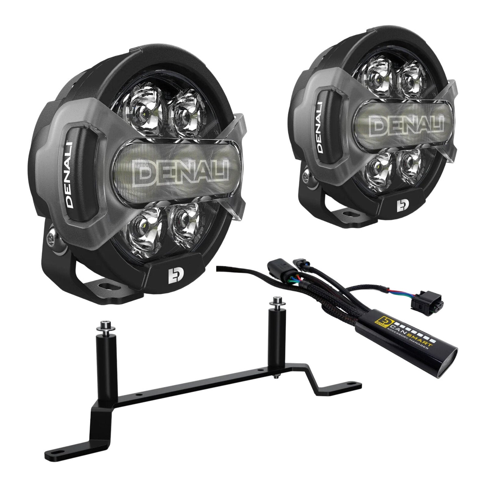 Denali D7 Pro Lighting Bundle with Mounts - BMW R1250