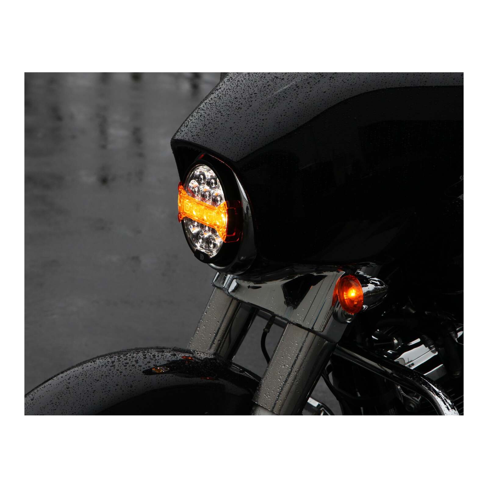 Denali HD Street Glide Head Light Packaged Kit