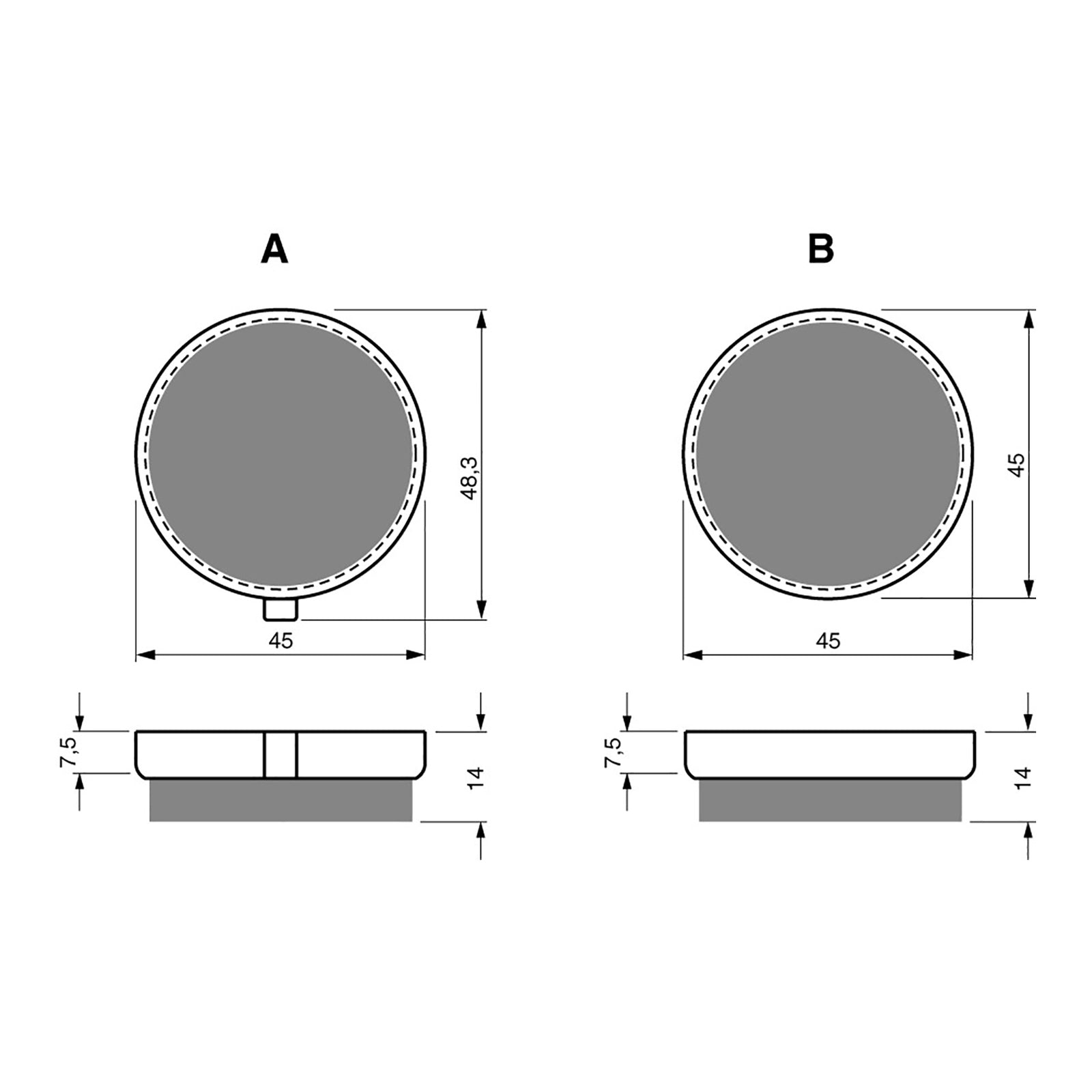 GOLDfren Brake Pads GF435 - K5