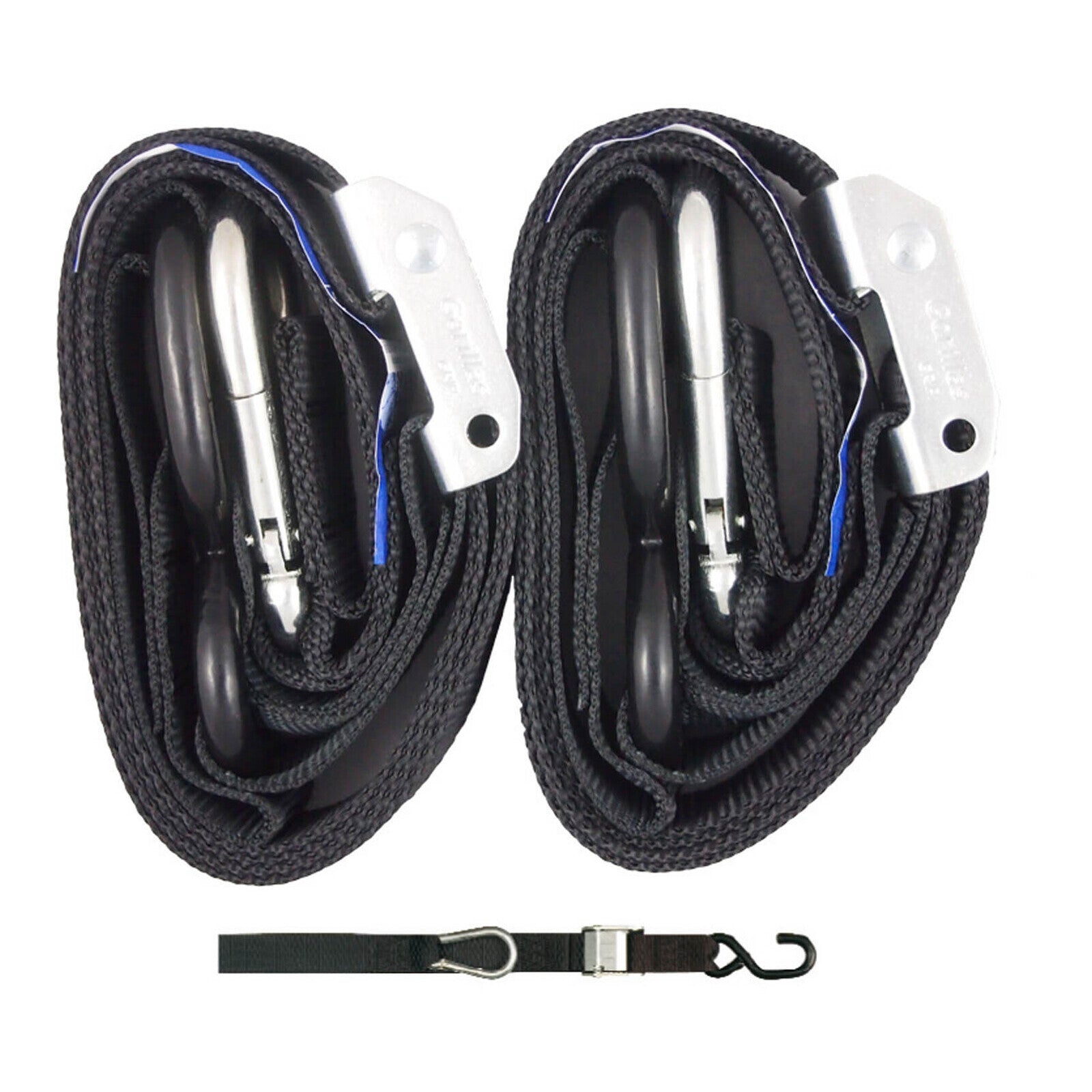 Gorillas Grip Tie Down 38mm S-Hook - Black / Black Loop