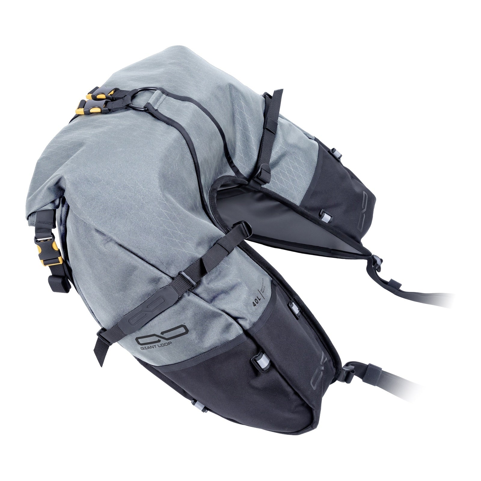Giant Loop Coyote Saddlebag '26 - Grey