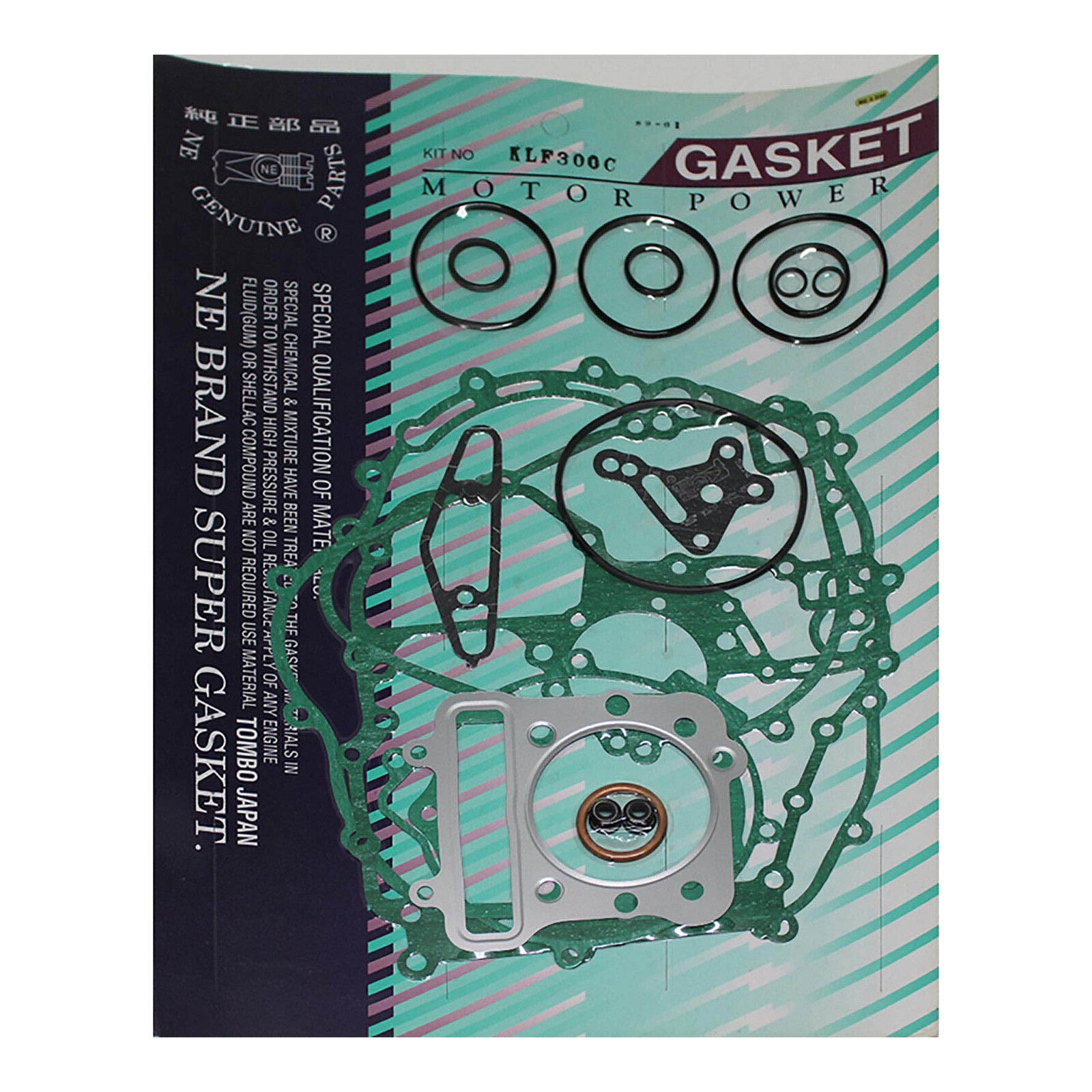 Whites Gasket Set Complete Kawasaki KLF300C Bayou 4X4 '89-'05