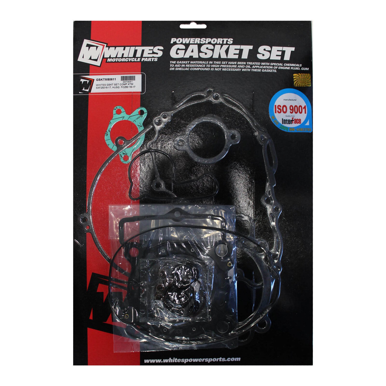 Whites Gasket Set Complete KTM SX-F 250 '16-'17, Husqvarna FC250 '16-'17