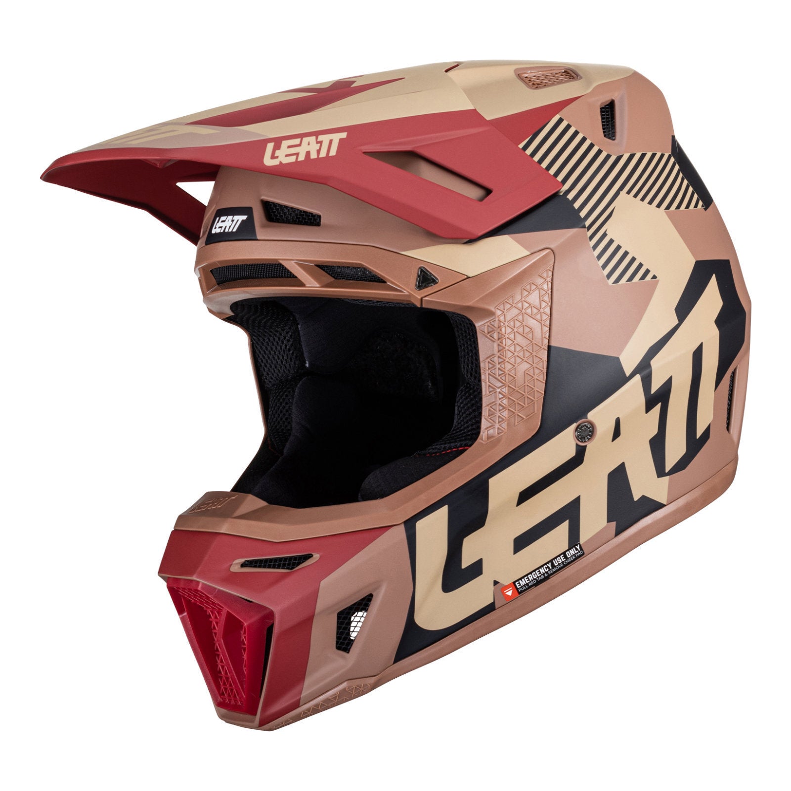 Leatt 2024 8.5 Helmet Kit - Rubystone