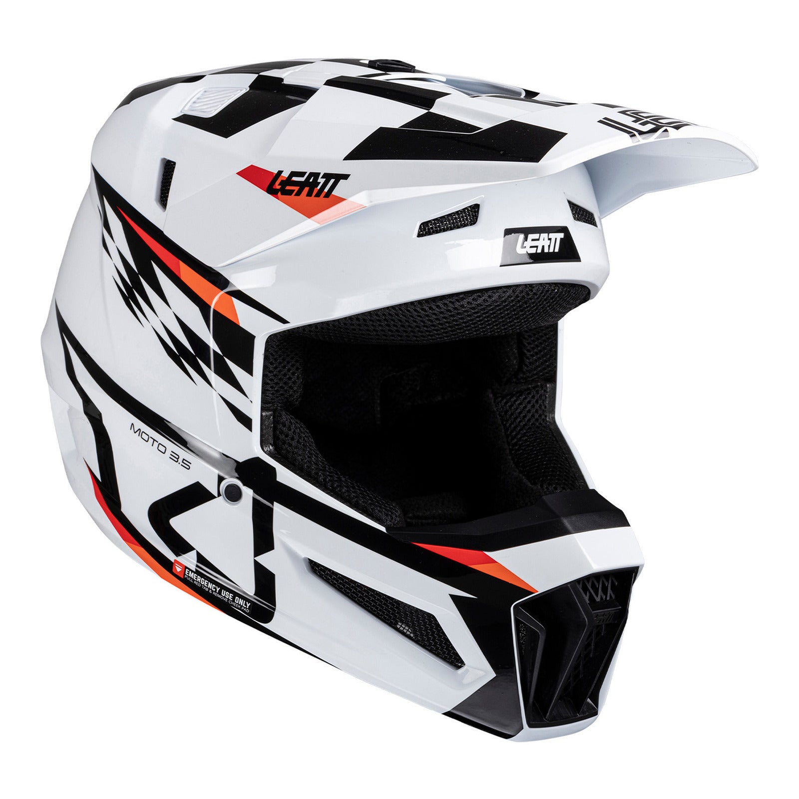 Leatt 2026 3.5 Junior Helmet Kit - White