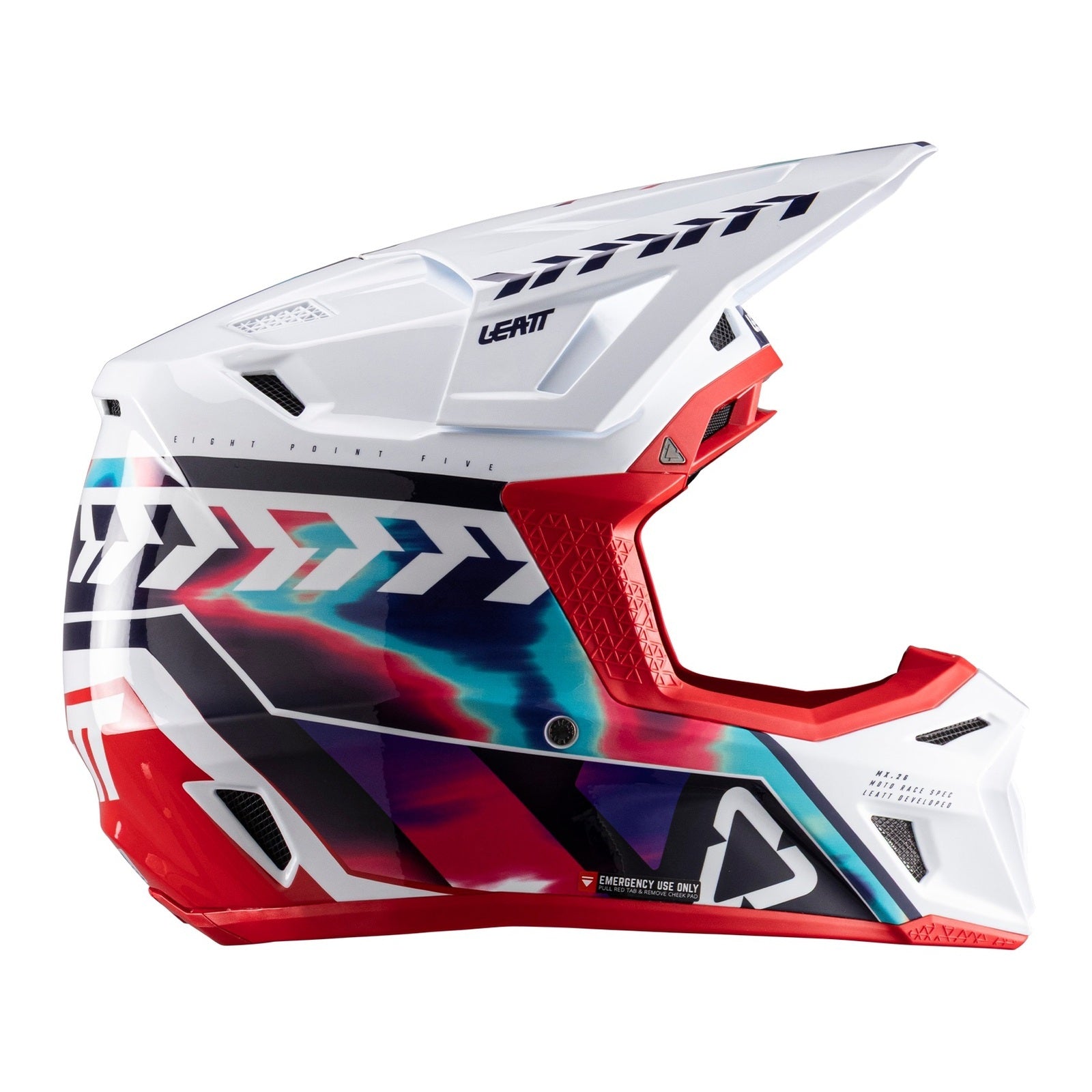 Leatt 2026 8.5 Helmet Kit - Royal Blue / Red