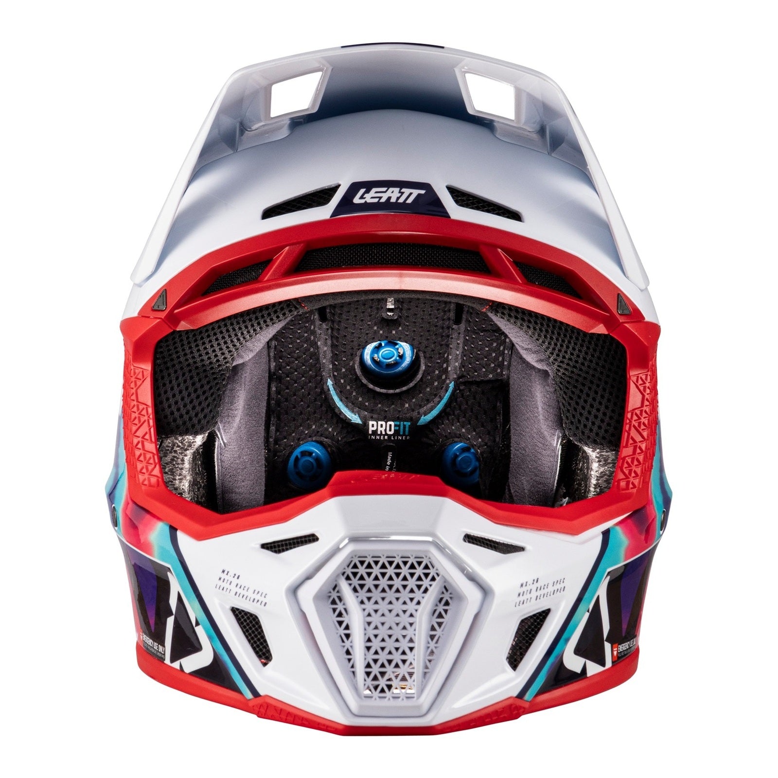Leatt 2026 8.5 Helmet Kit - Royal Blue / Red