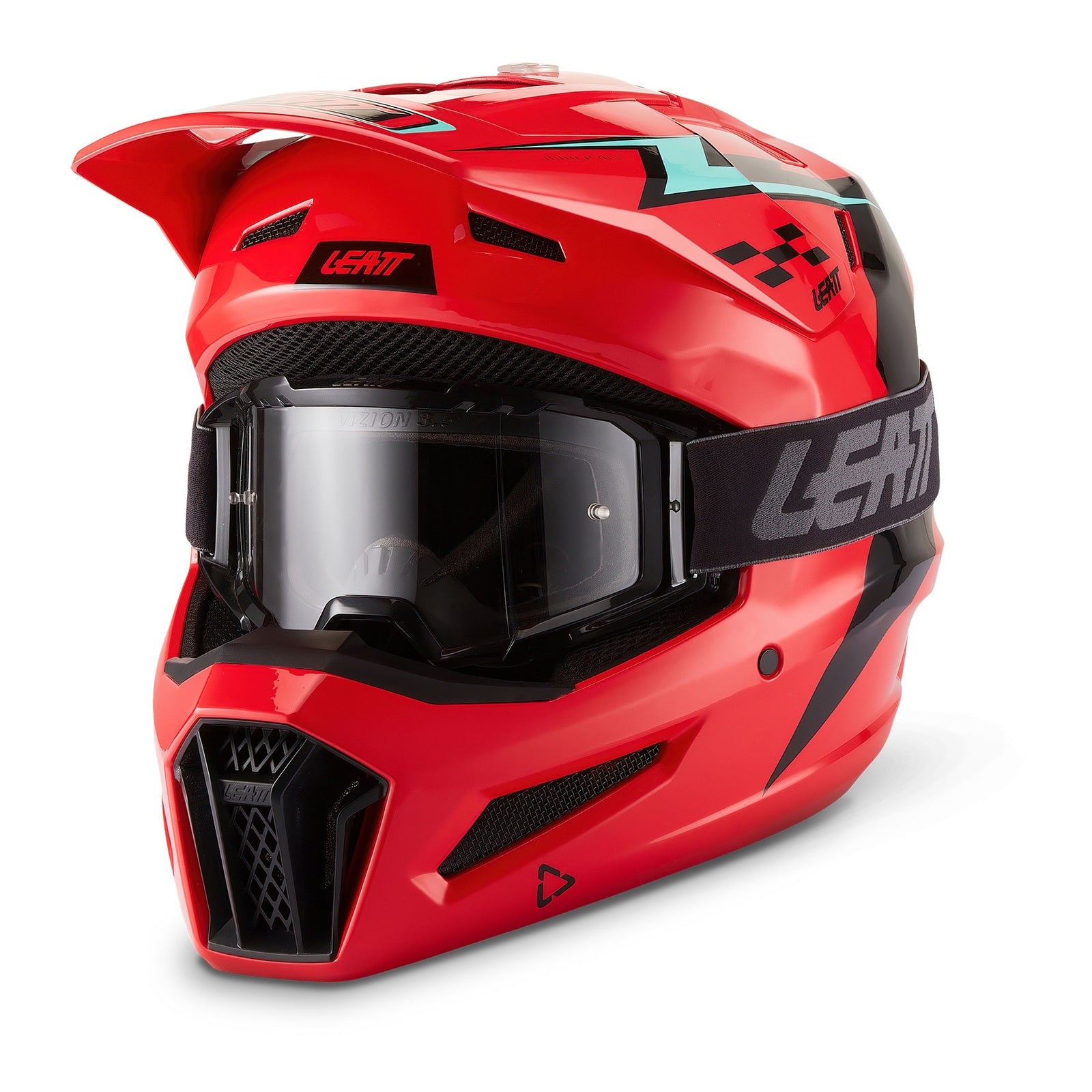 Leatt 3.5 Helmet Kit - Red