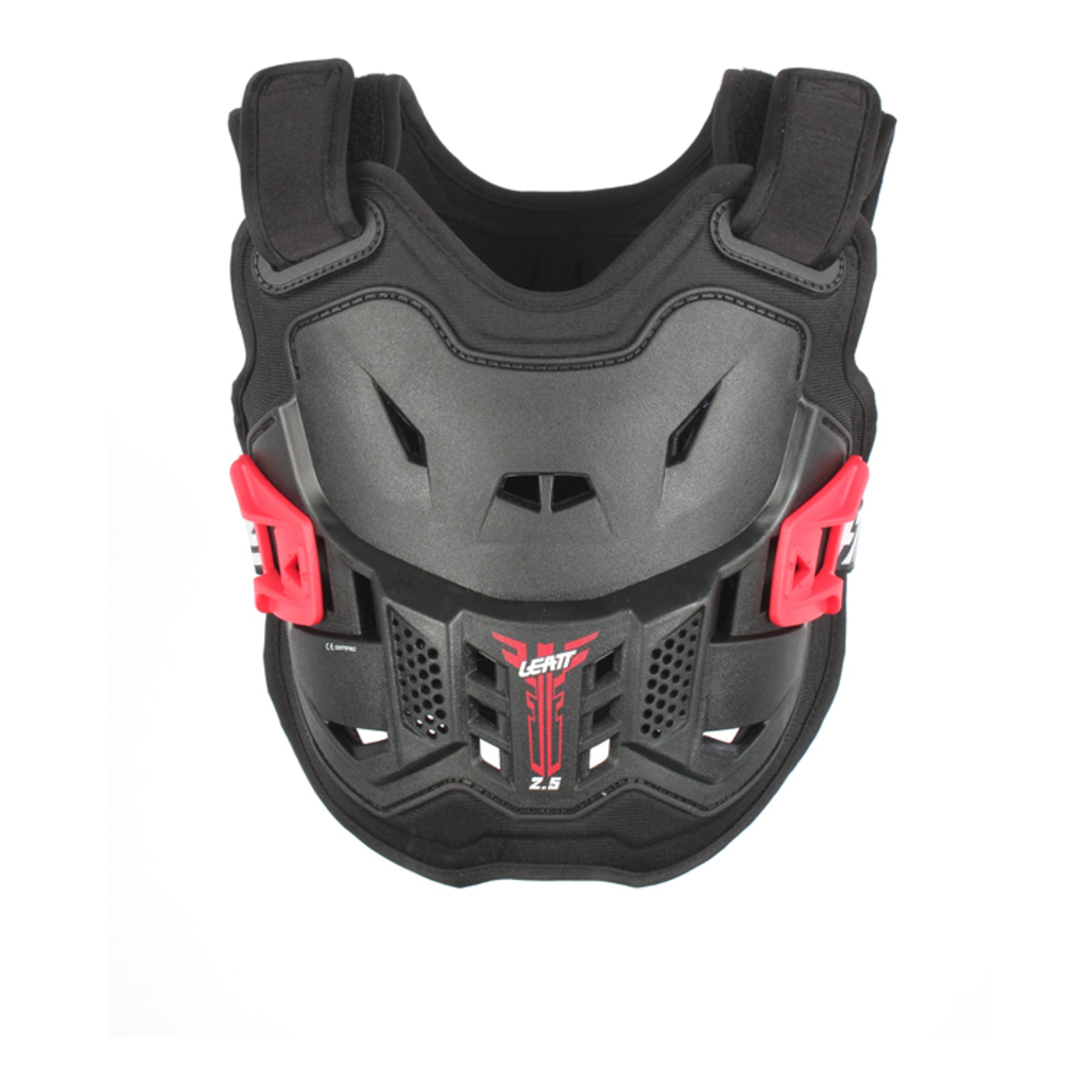 Leatt 2.5 Junior Chest Protector - Black / Red (110-134cm)