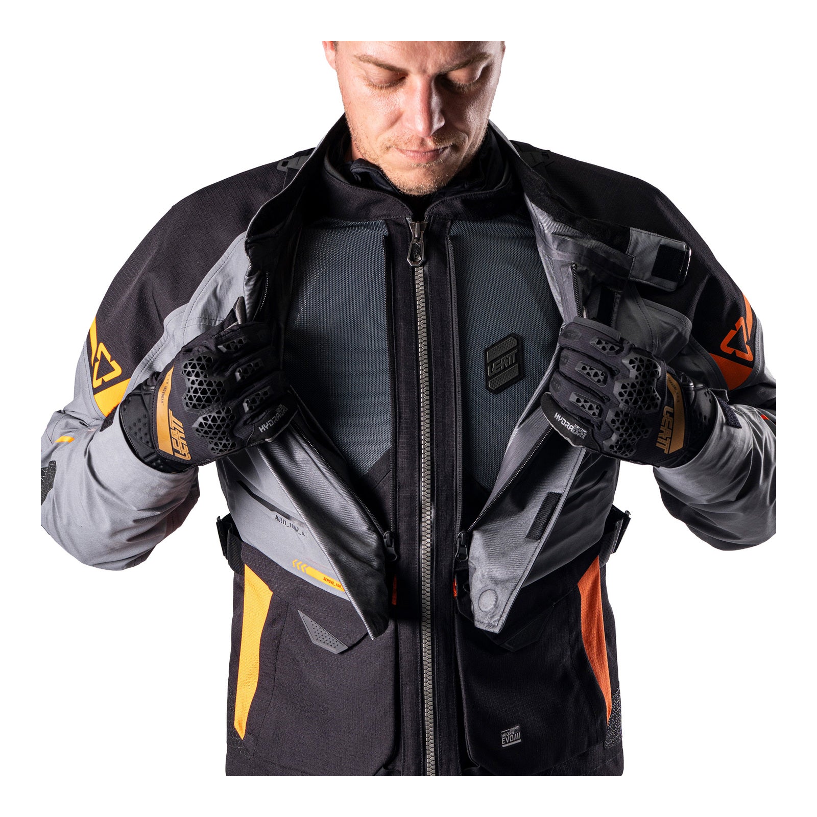 Leatt 8.5 ADV MultiTour Jacket - Iron Grey