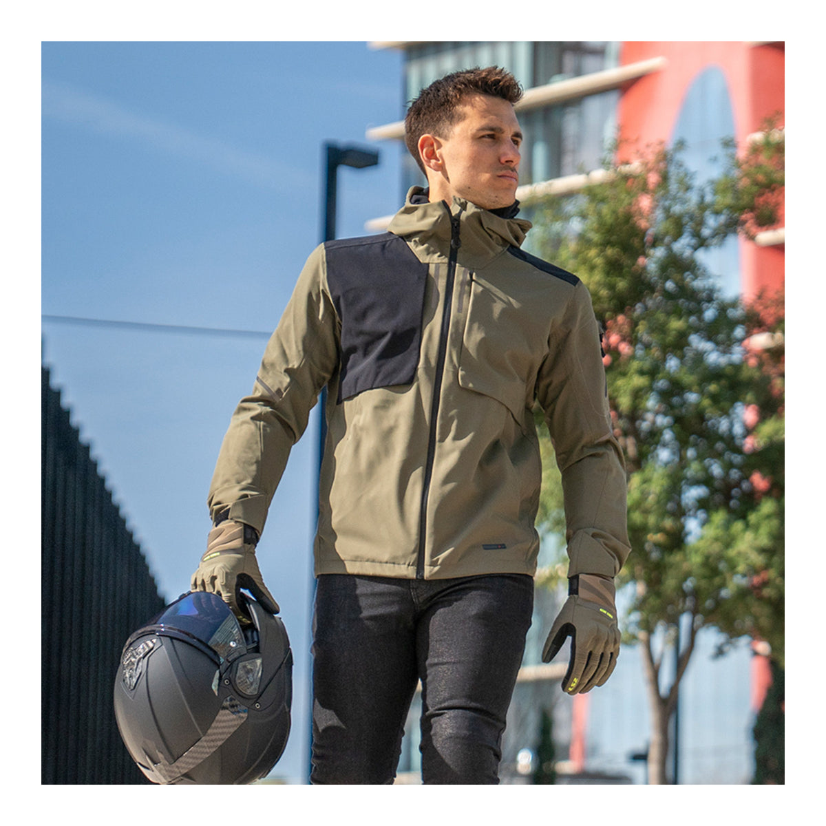 LS2 Axel Men's Jacket - Green