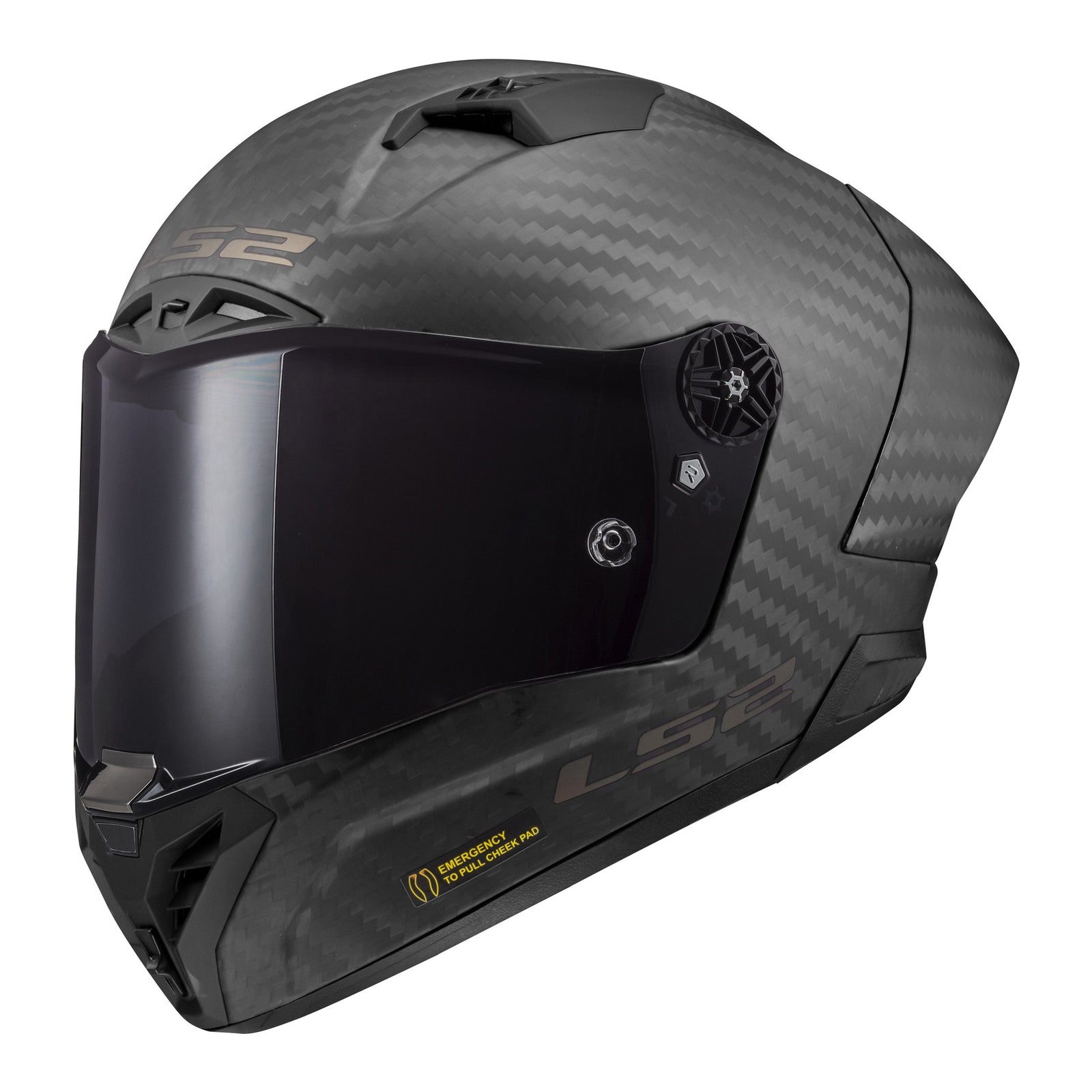 LS2 FF805 Thunder GP Pro (FIM) Helmet - Matte Black 06