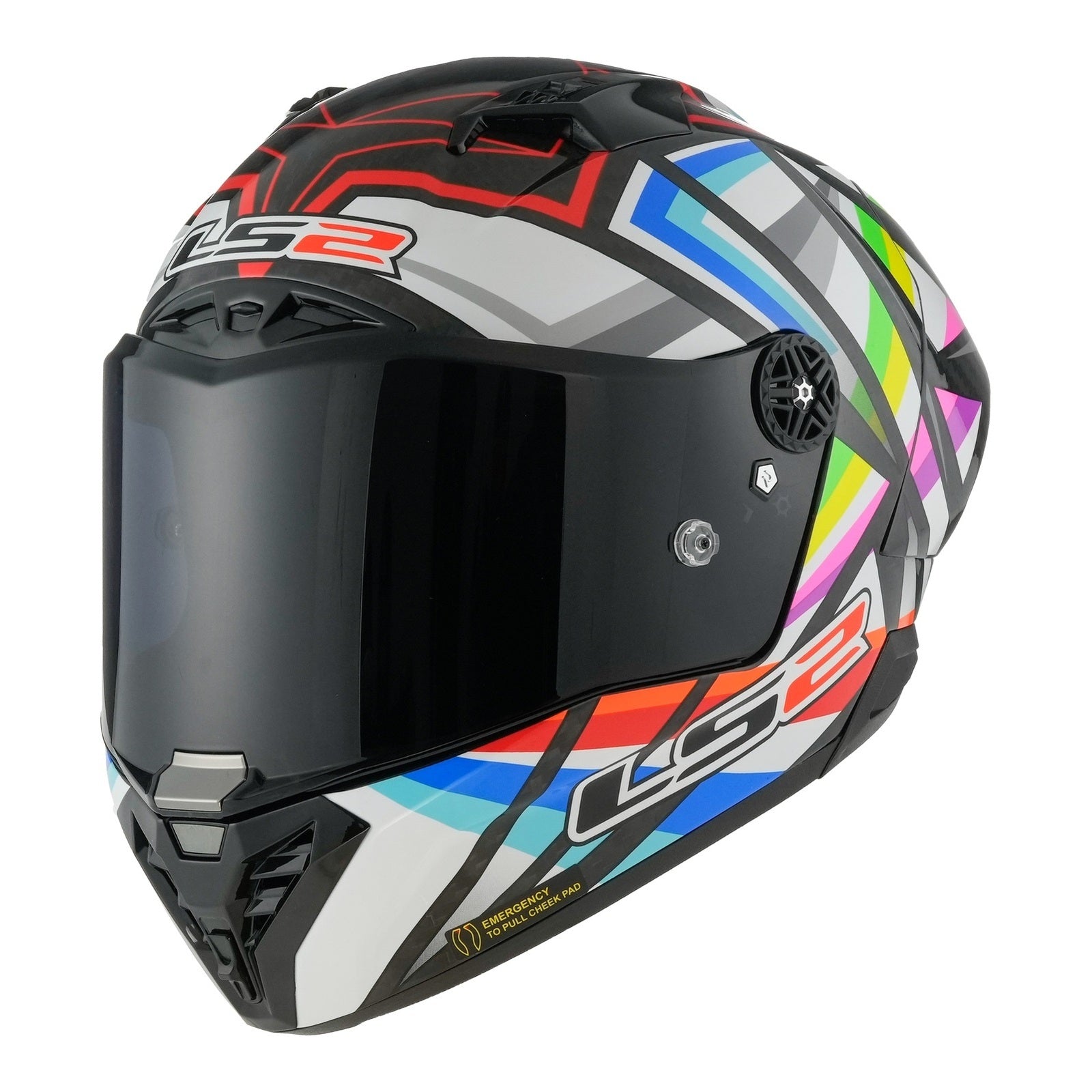 LS2 FF806C Thunder Carbon GP Aero Flash - Black