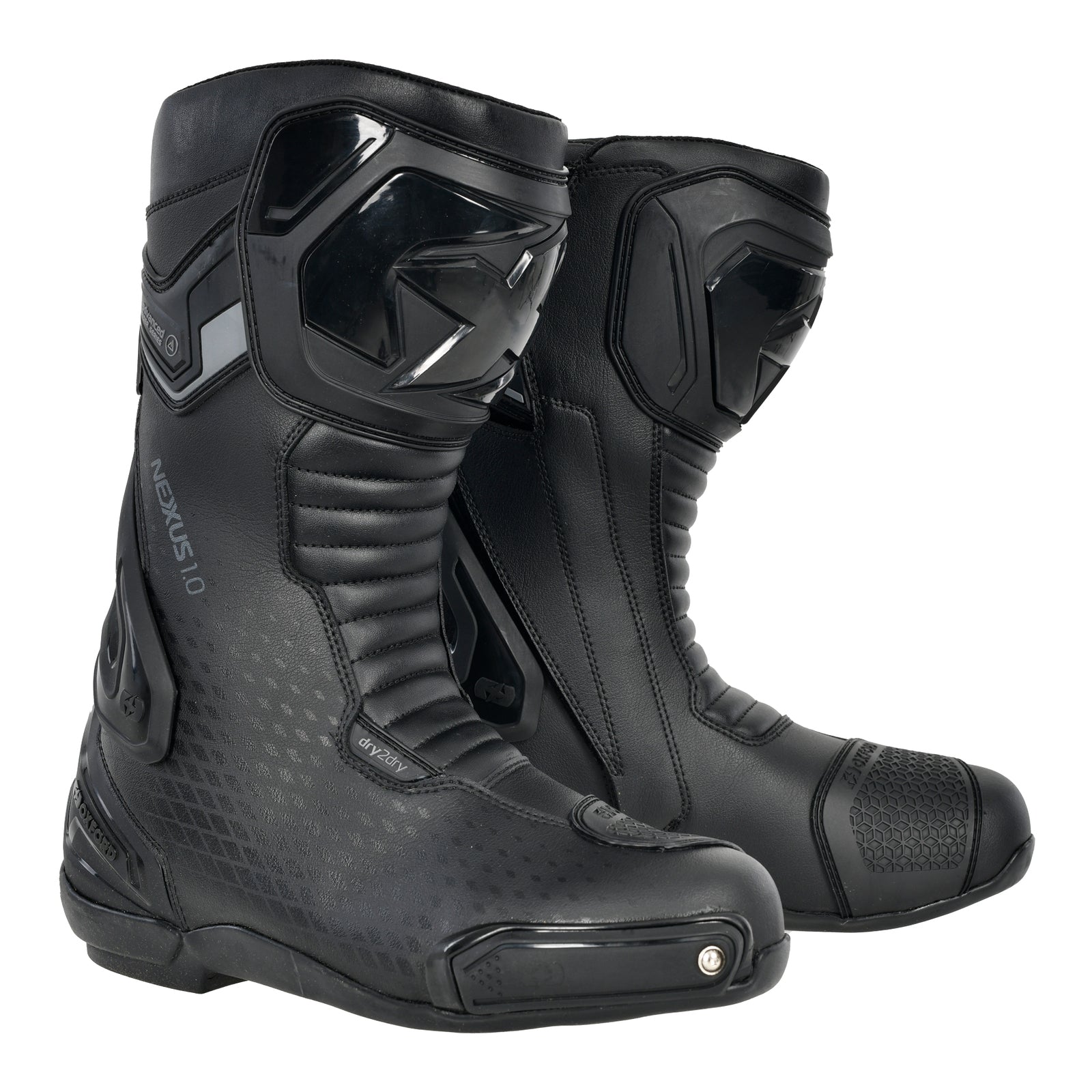 Oxford Nexus 1.0 Dry2Dry MS Boot - Stealth Black