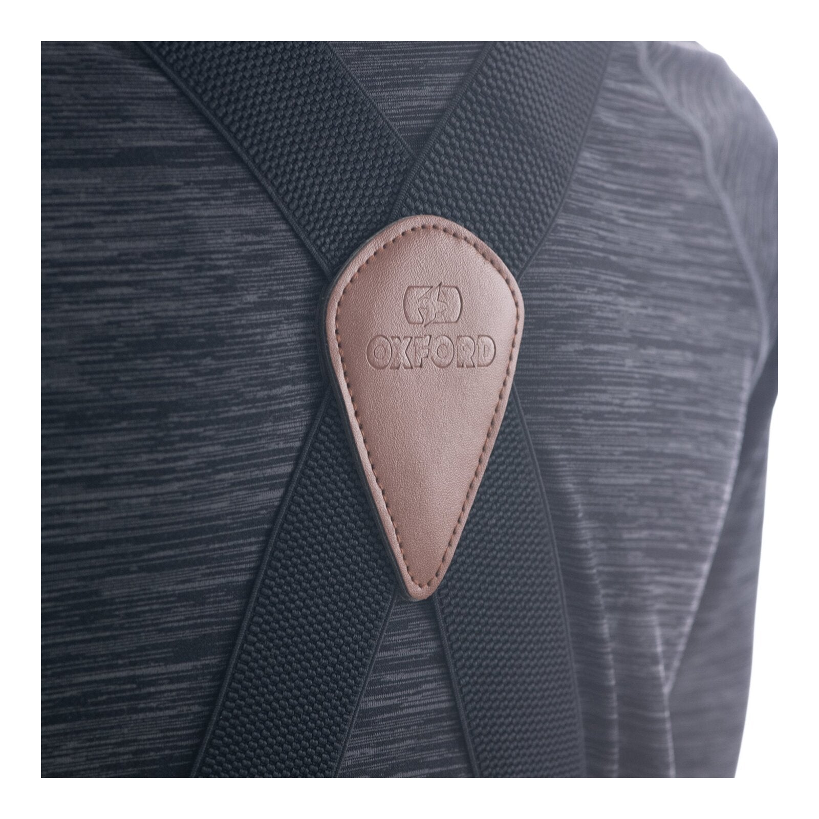 Oxford Riggers Braces Slim Black