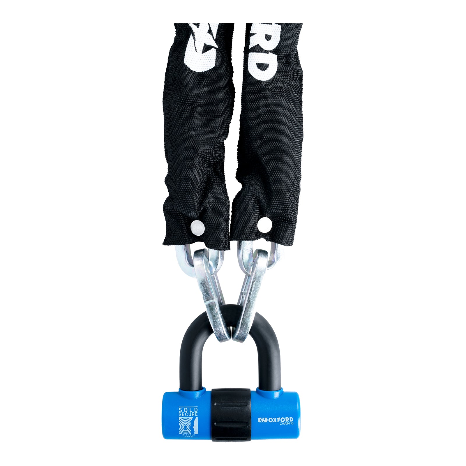 Oxford Chain 10mm Lock & Mini Shackle 10mmx1400mm