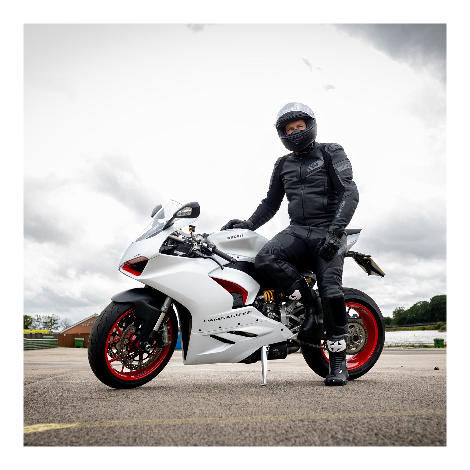 Oxford Cypher 1.0 Leather MS Jacket - Stealth Black