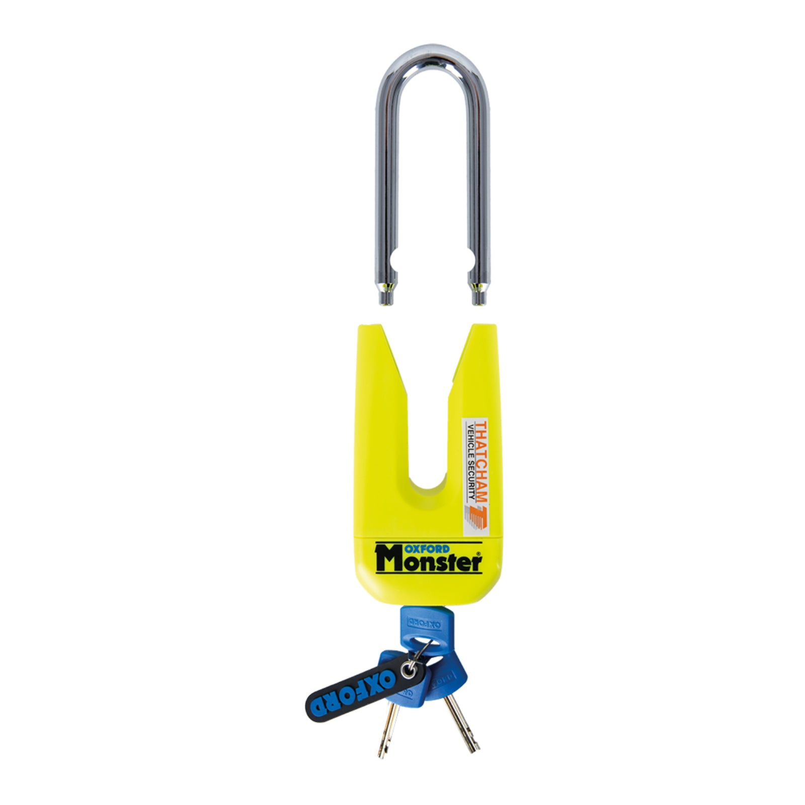 Oxford Monster Disc Lock - Yellow