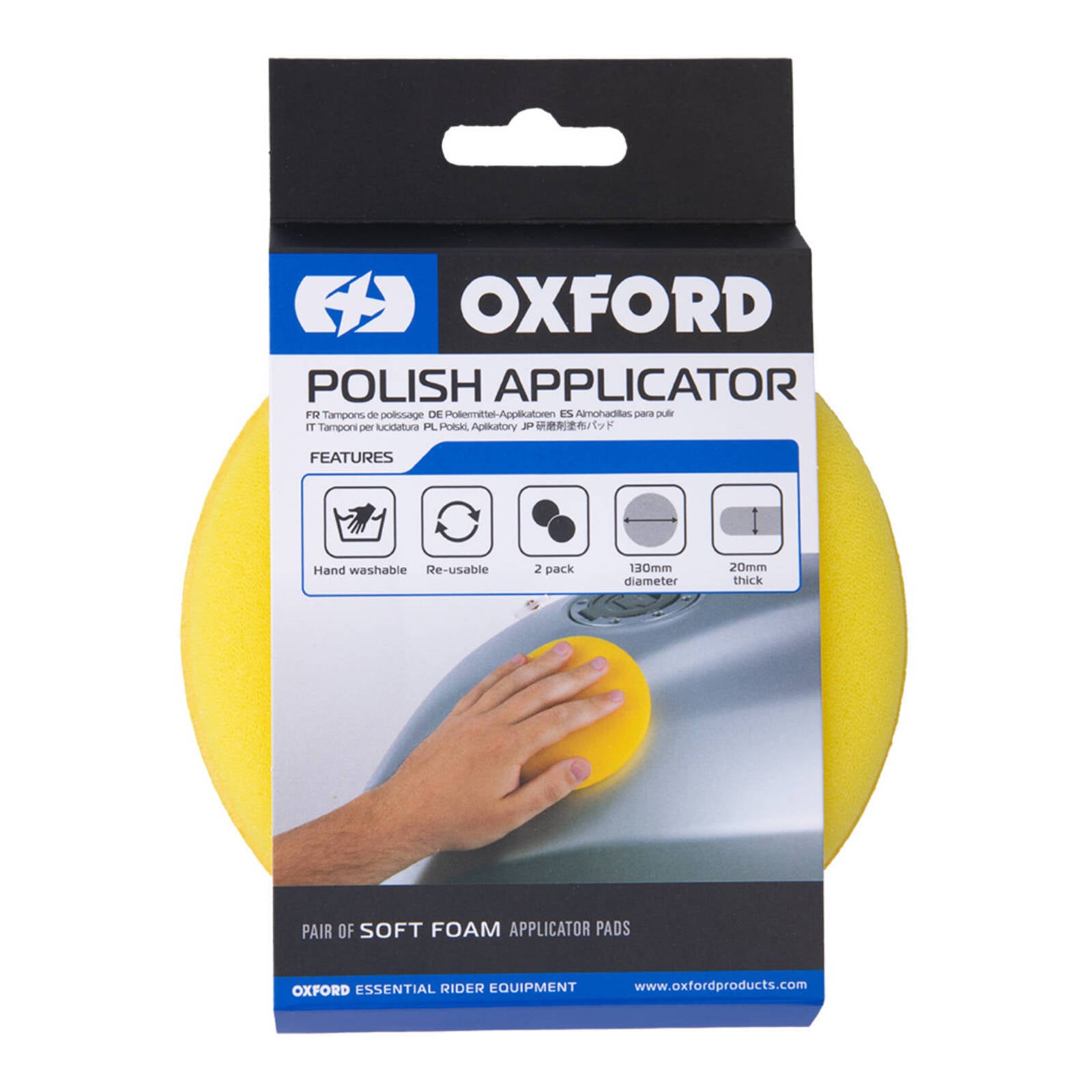Oxford Polish Applicator Pads (Twin Pack)