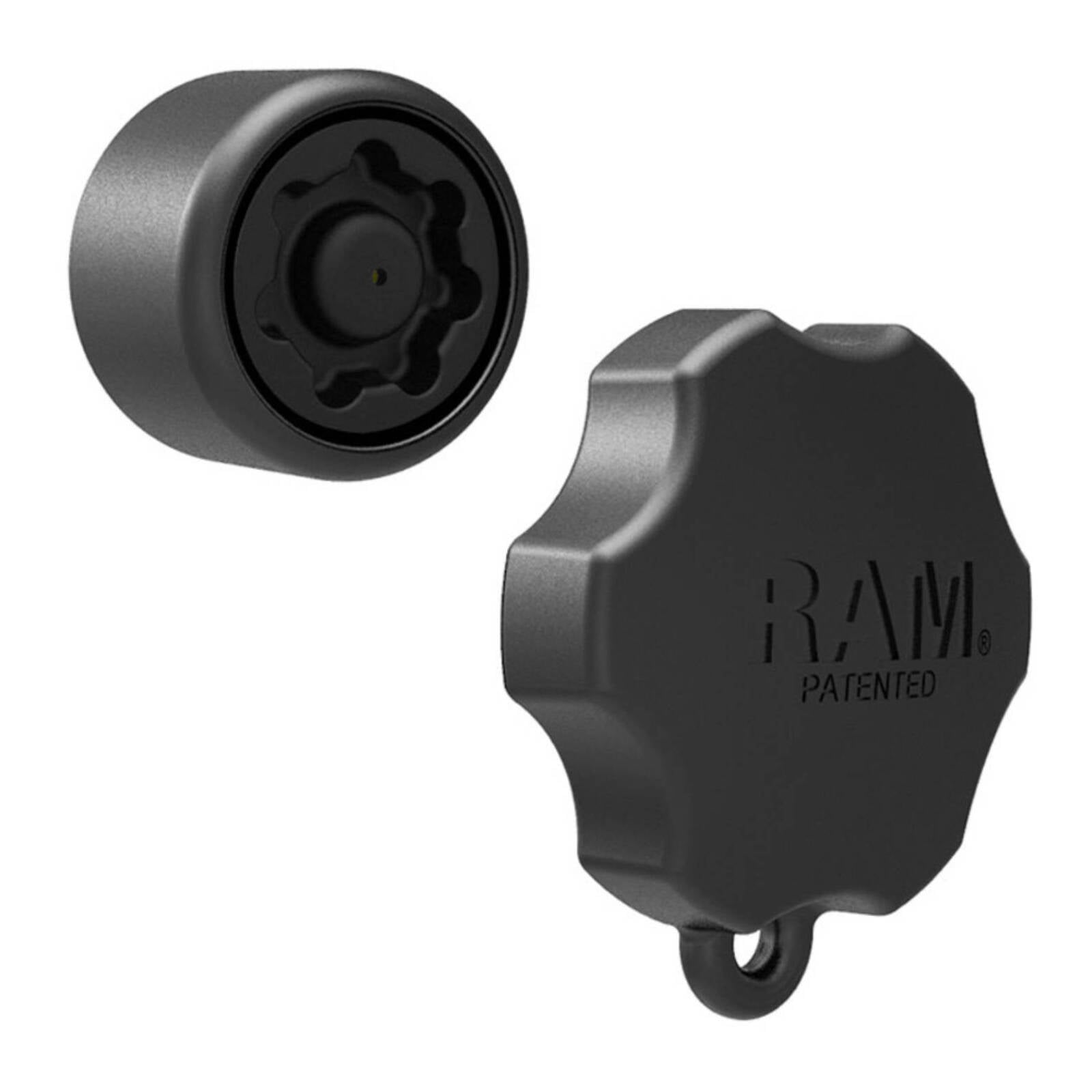 RAM Pin-lock Security Knob for B Size Socket Arms