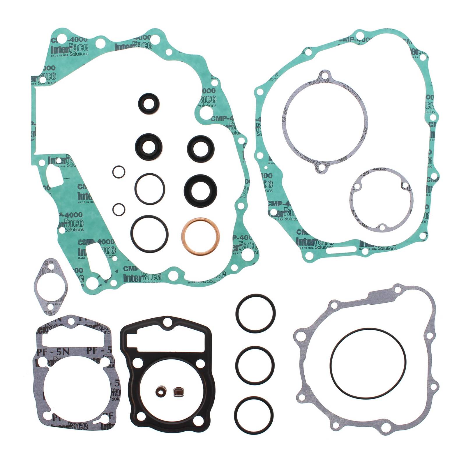 Vertex Complete Gasket Set with Oil Seals (811238)