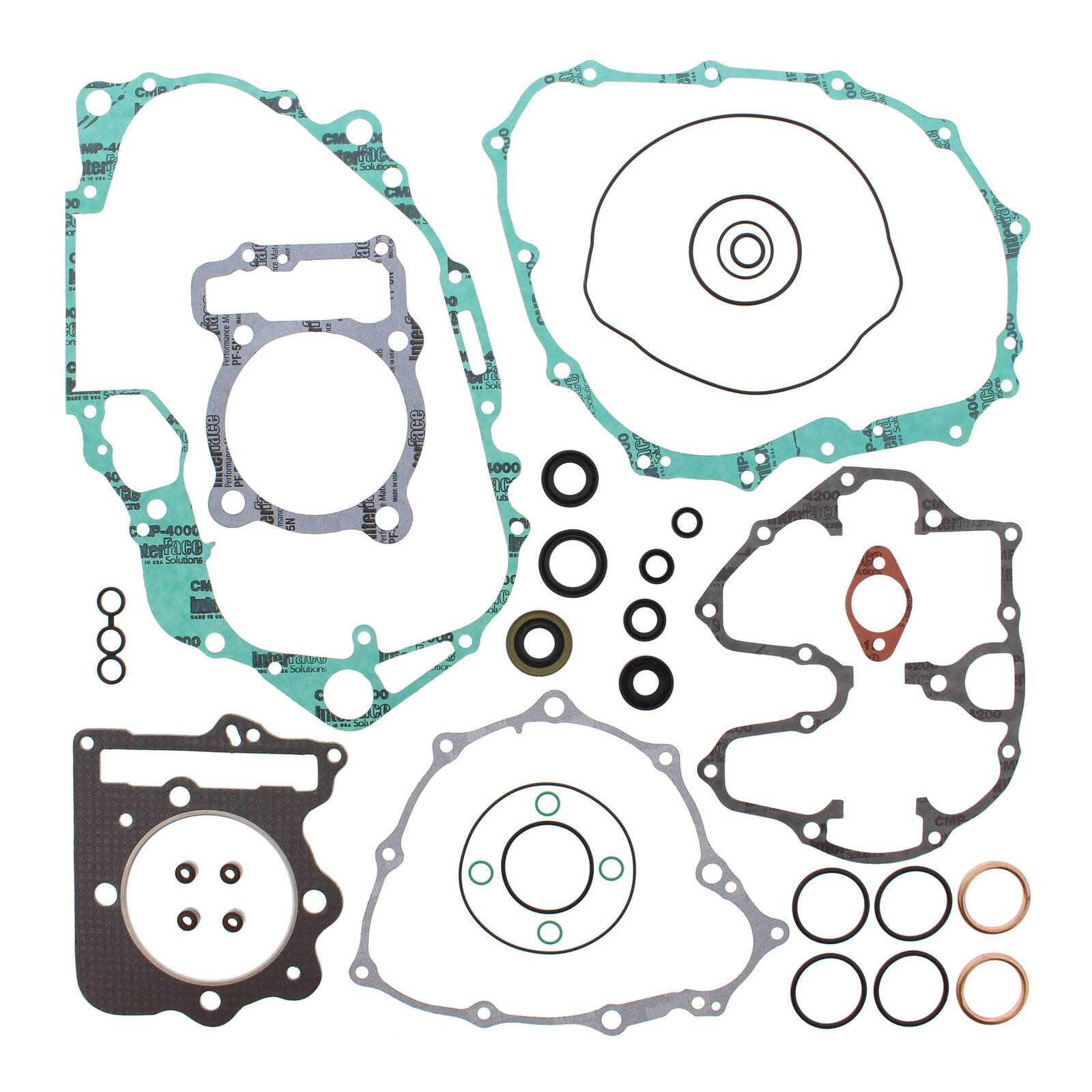 Vertex Complete Gasket Set with Oil Seals (811265)