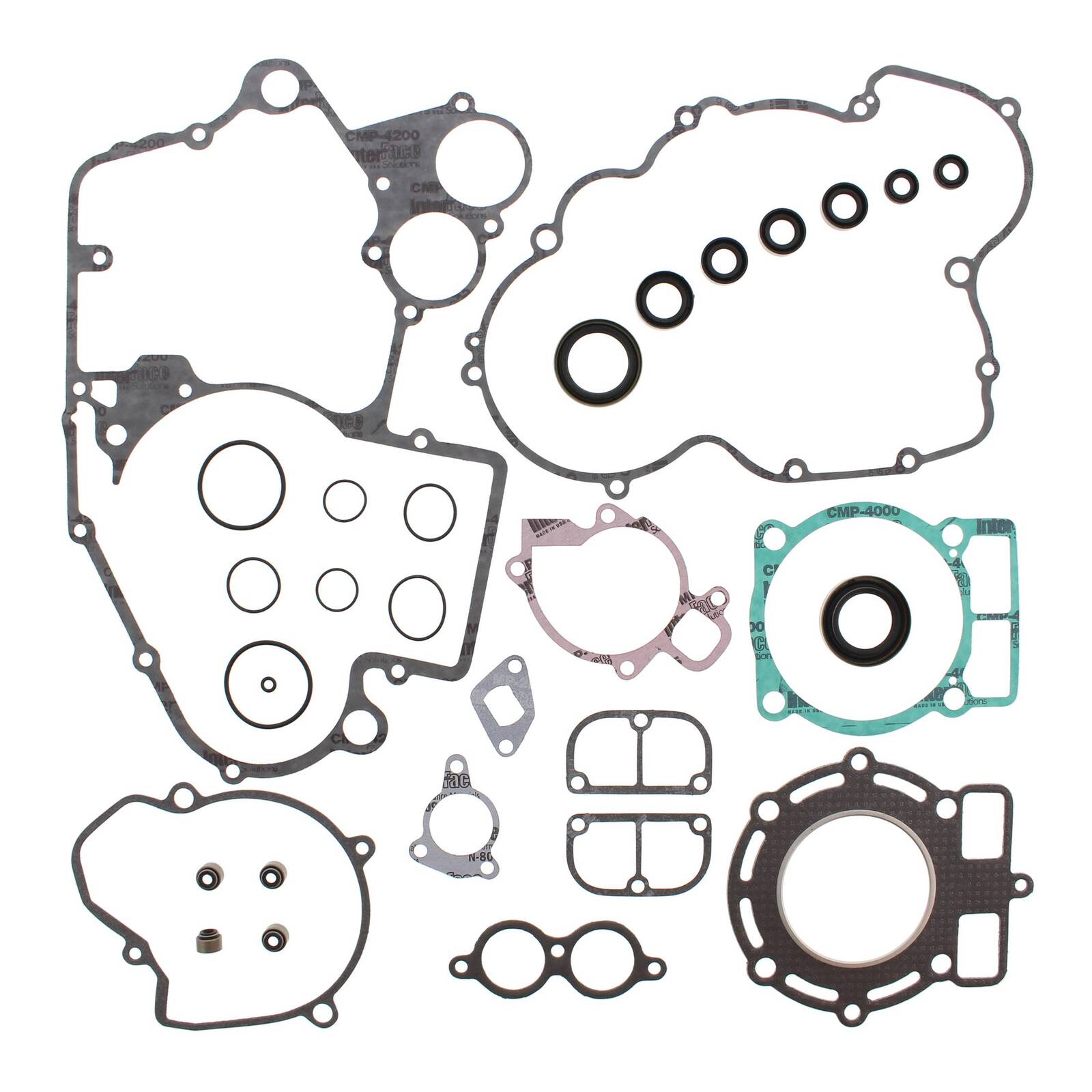 Vertex Complete Gasket Set with Oil Seals (811316)