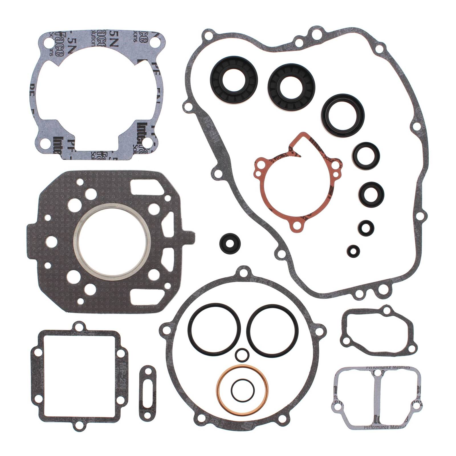 Vertex Complete Gasket Set with Oil Seals (811421)