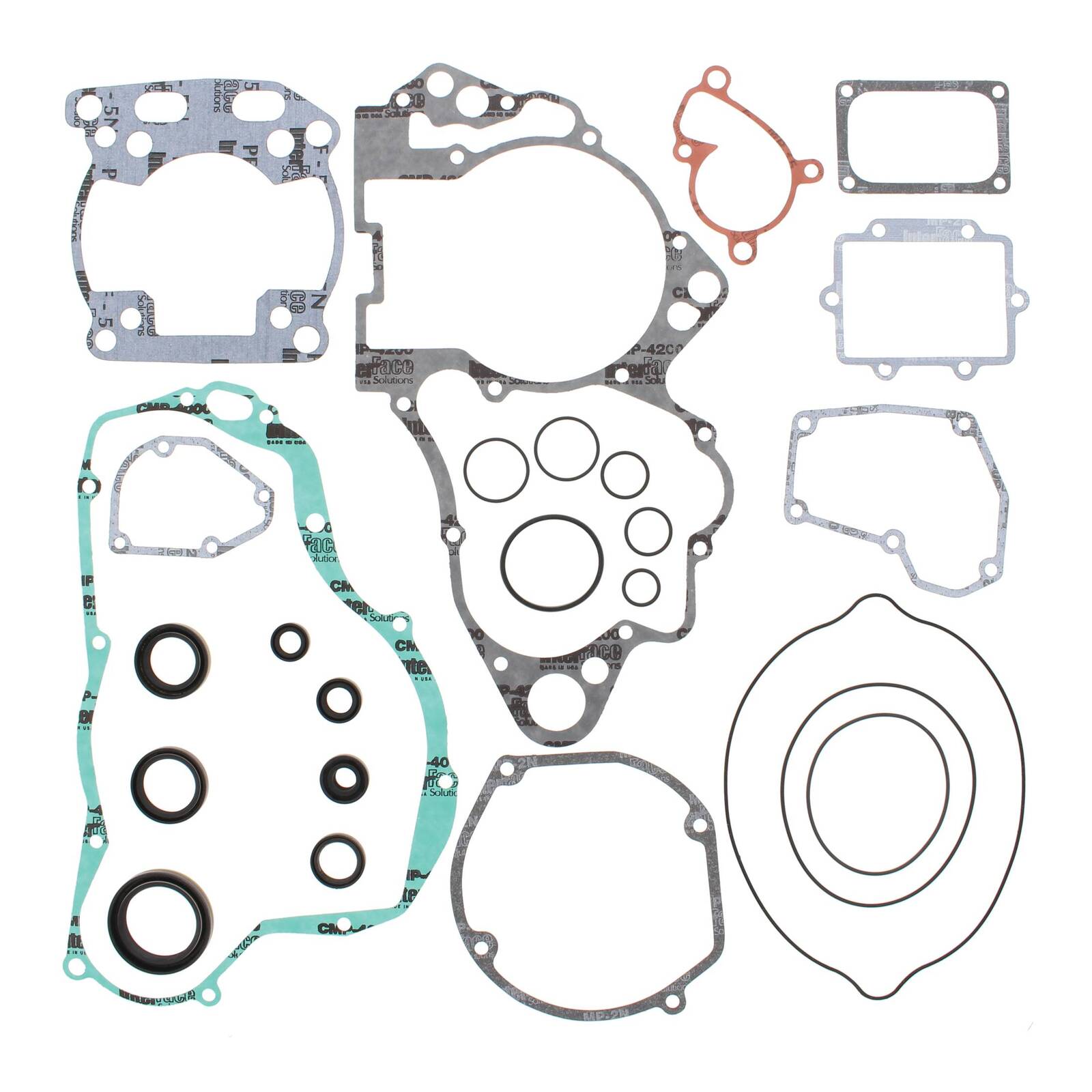 Vertex Complete Gasket Set with Oil Seals (811587)