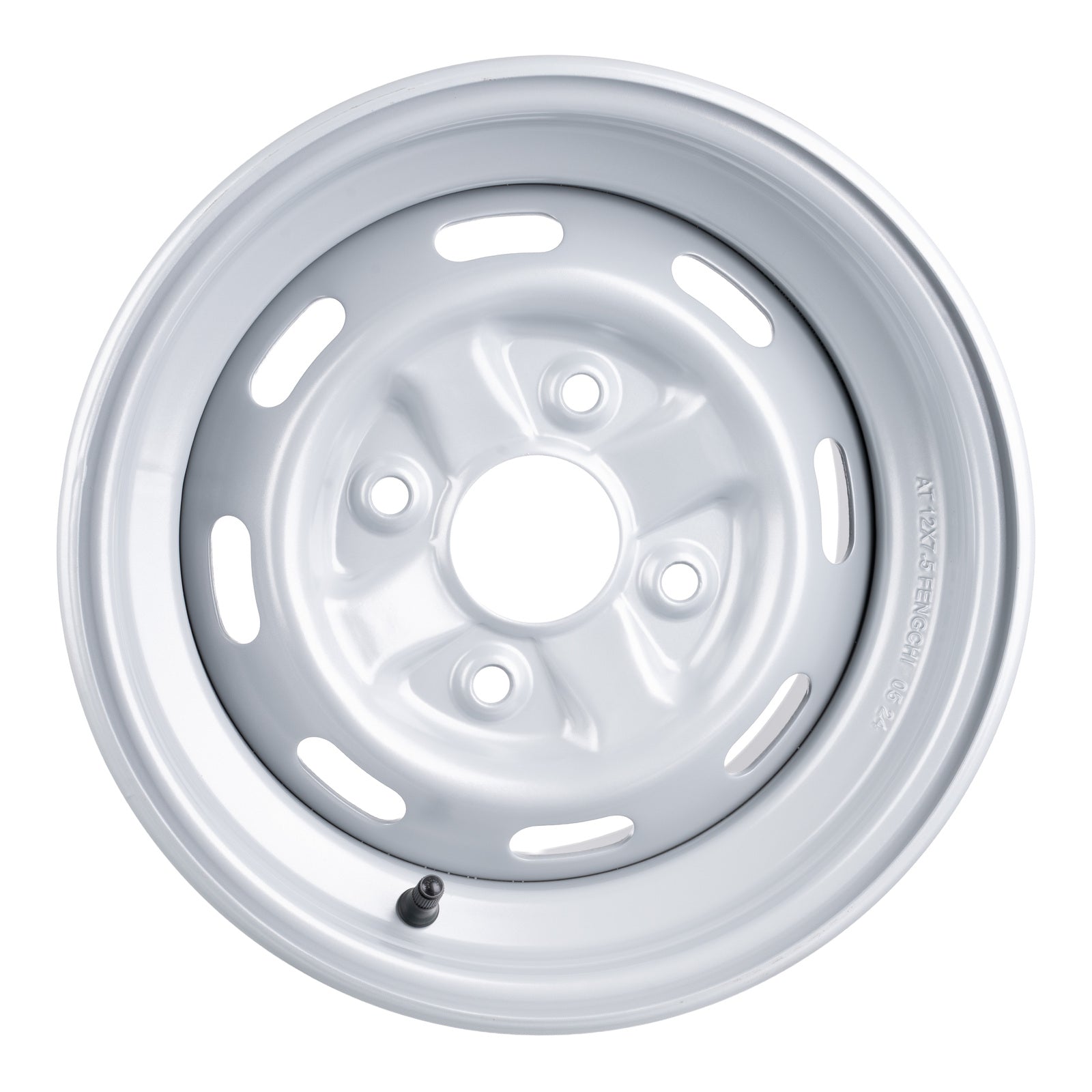 Whites ATV/UTV Steel Rim 12x7.5 Honda Rear IRS 4/110 +41 - Silver