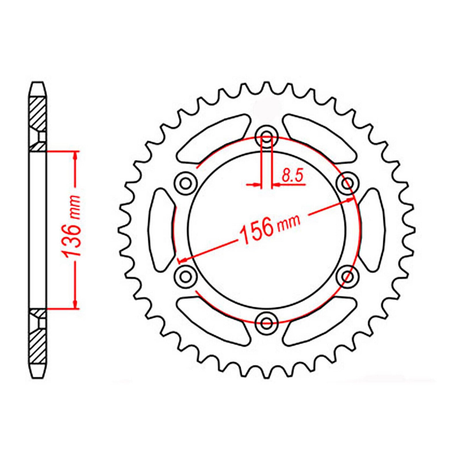 XAM Sprocket Kit Suzuki DR650 '96-'16 X-Ring Gold 520 Conv.15/41