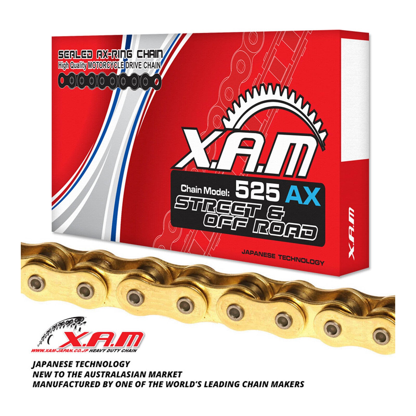 XAM Sprocket Kit Yamaha R6 '06-'15 X-Ring Gold 16/45